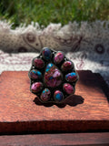 Dahlia Cluster Ring Size 9.25 | 925 Sterling Silver D315
