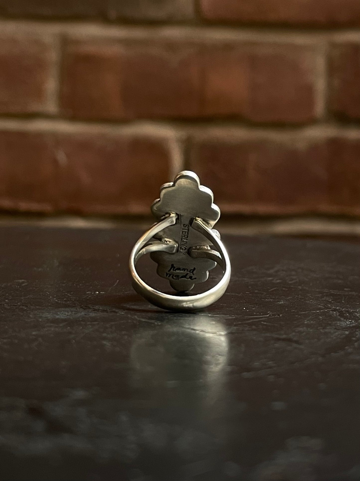 Kingman Turquoise Ring | Sterling Silver | Size 6 G318