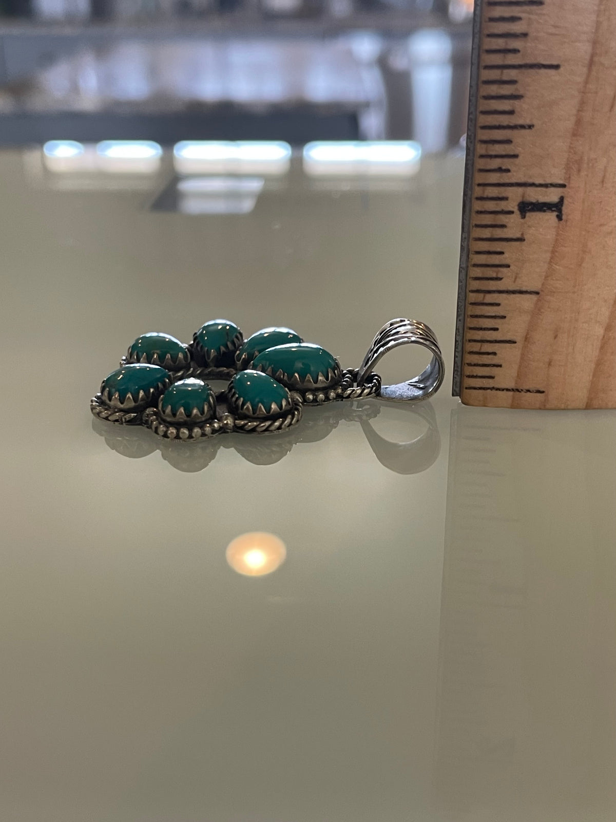 Turquoise Naja Pendant | 925 Sterling Silver G726