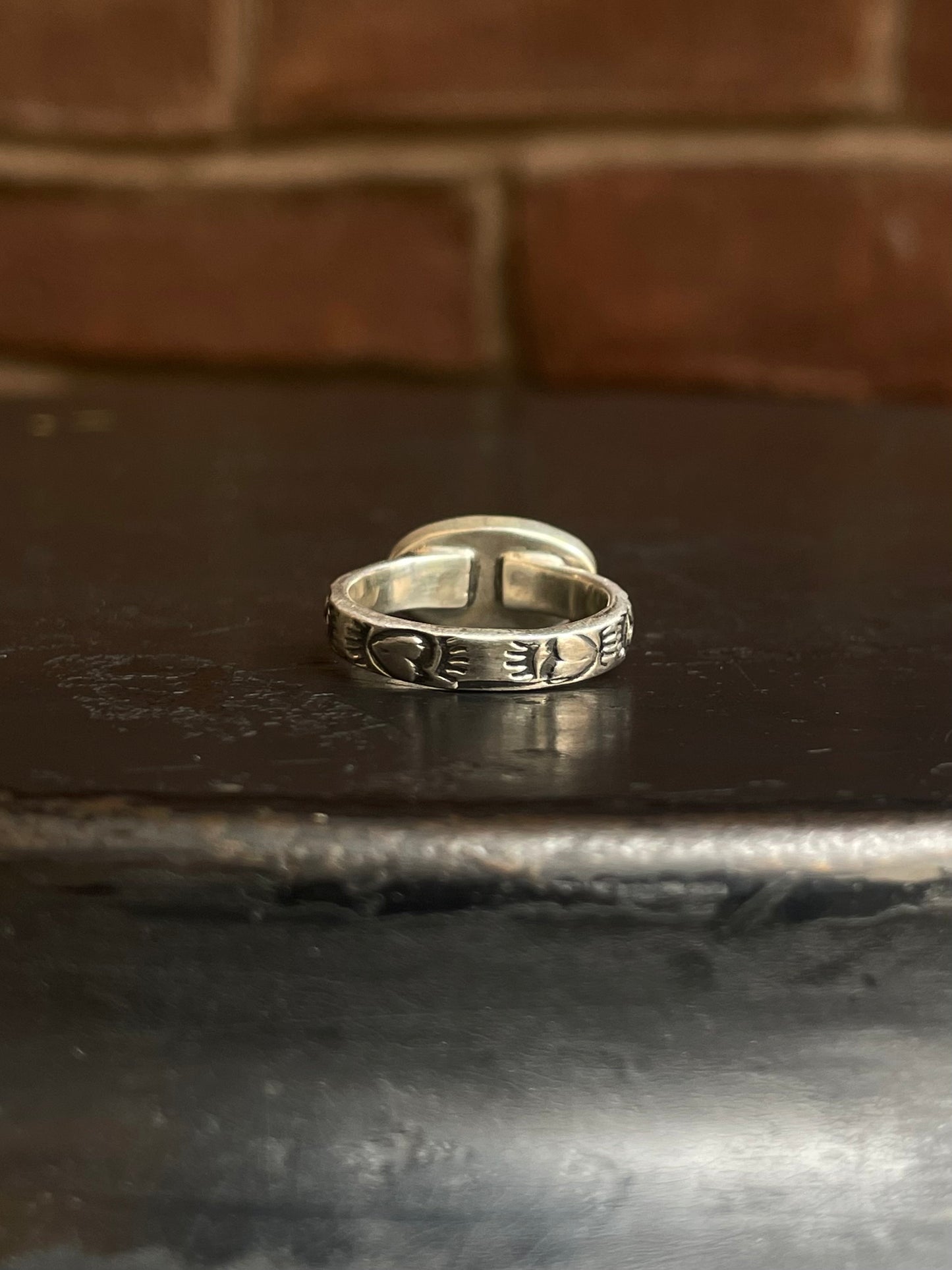 Pink Conch Ring Size 6 | 925 Sterling Silver G133