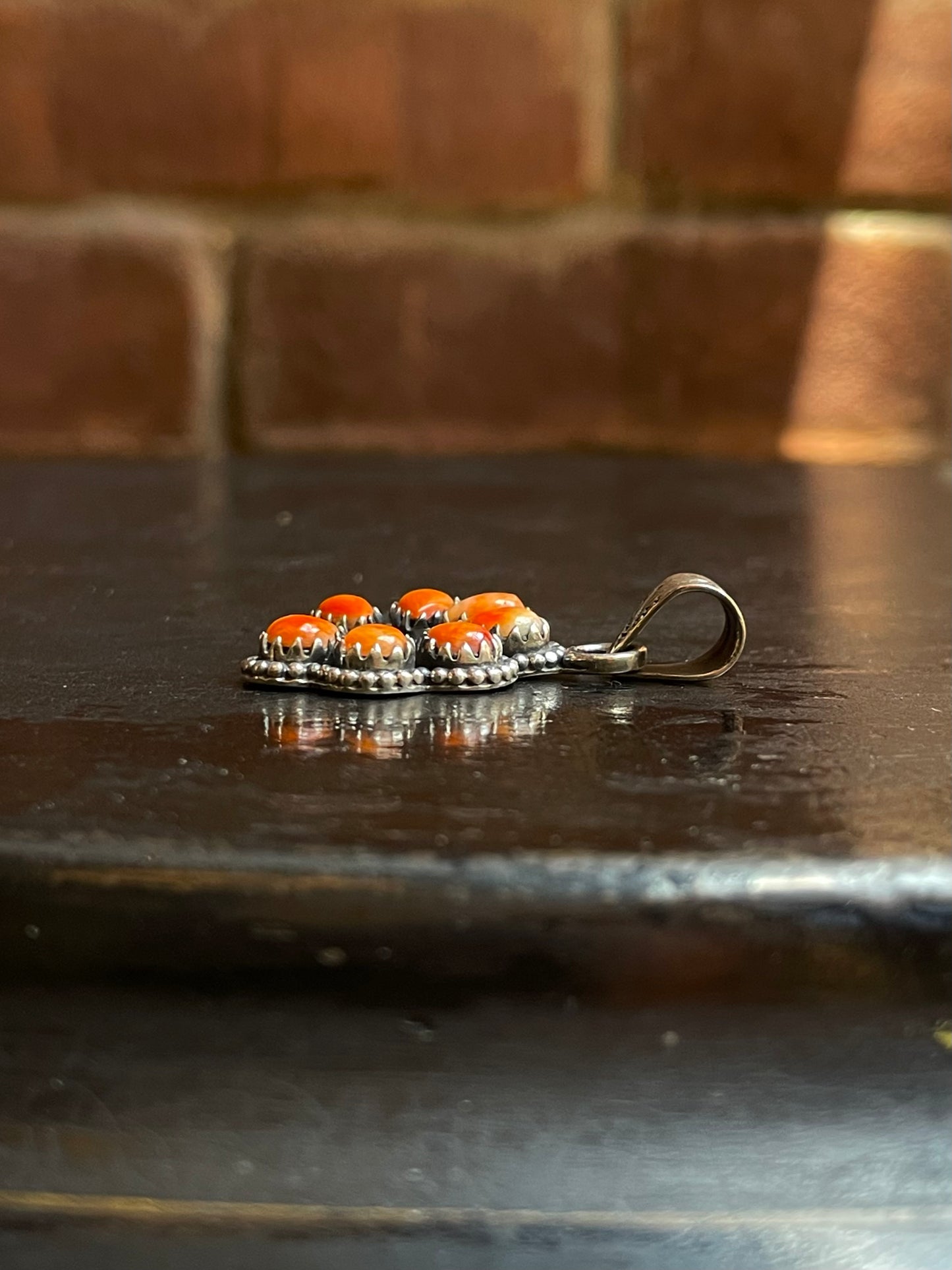 Spiny Oyster Naja Pendant | Sterling Silver G433