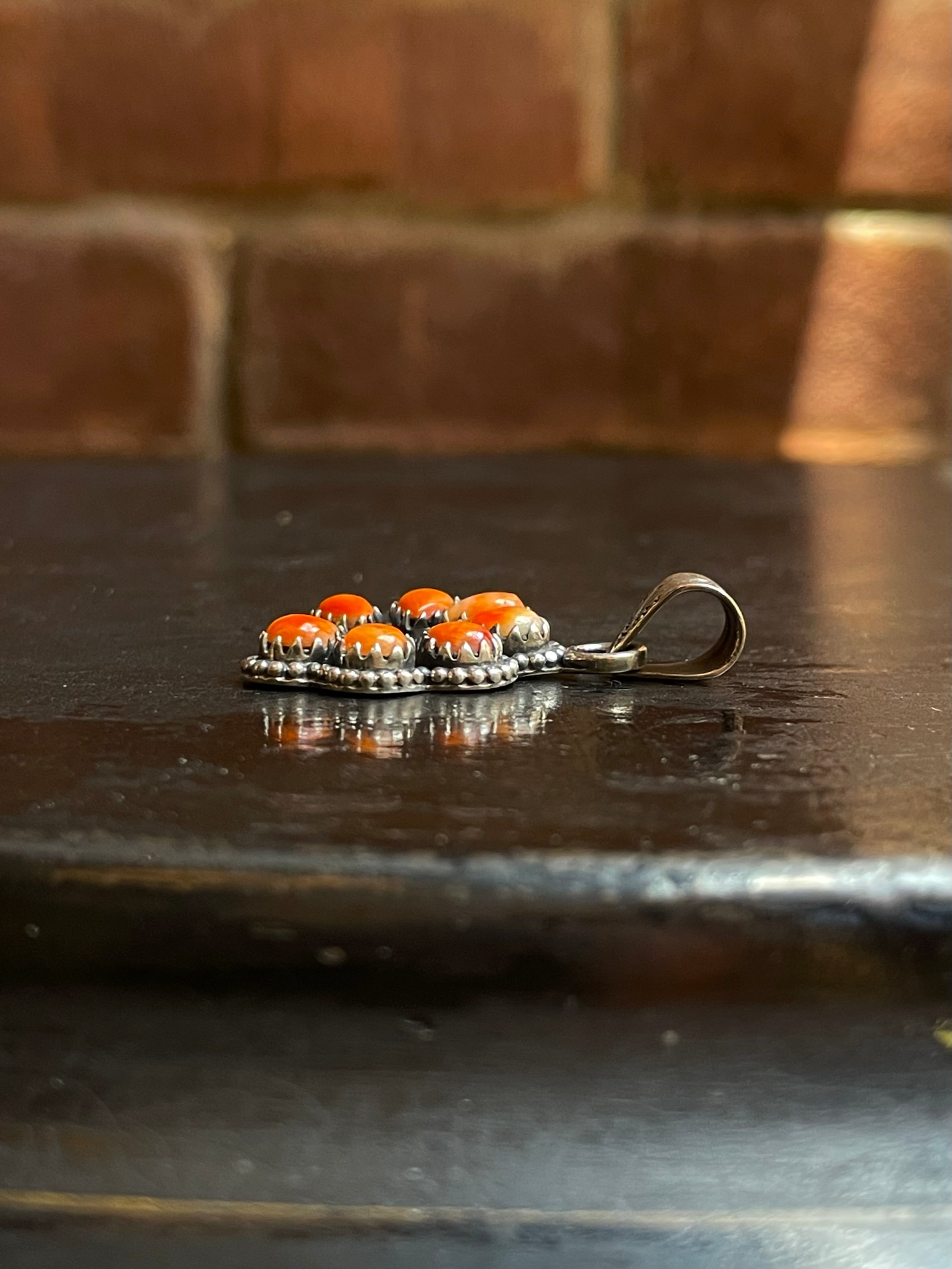 Spiny Oyster Naja Pendant | Sterling Silver G433