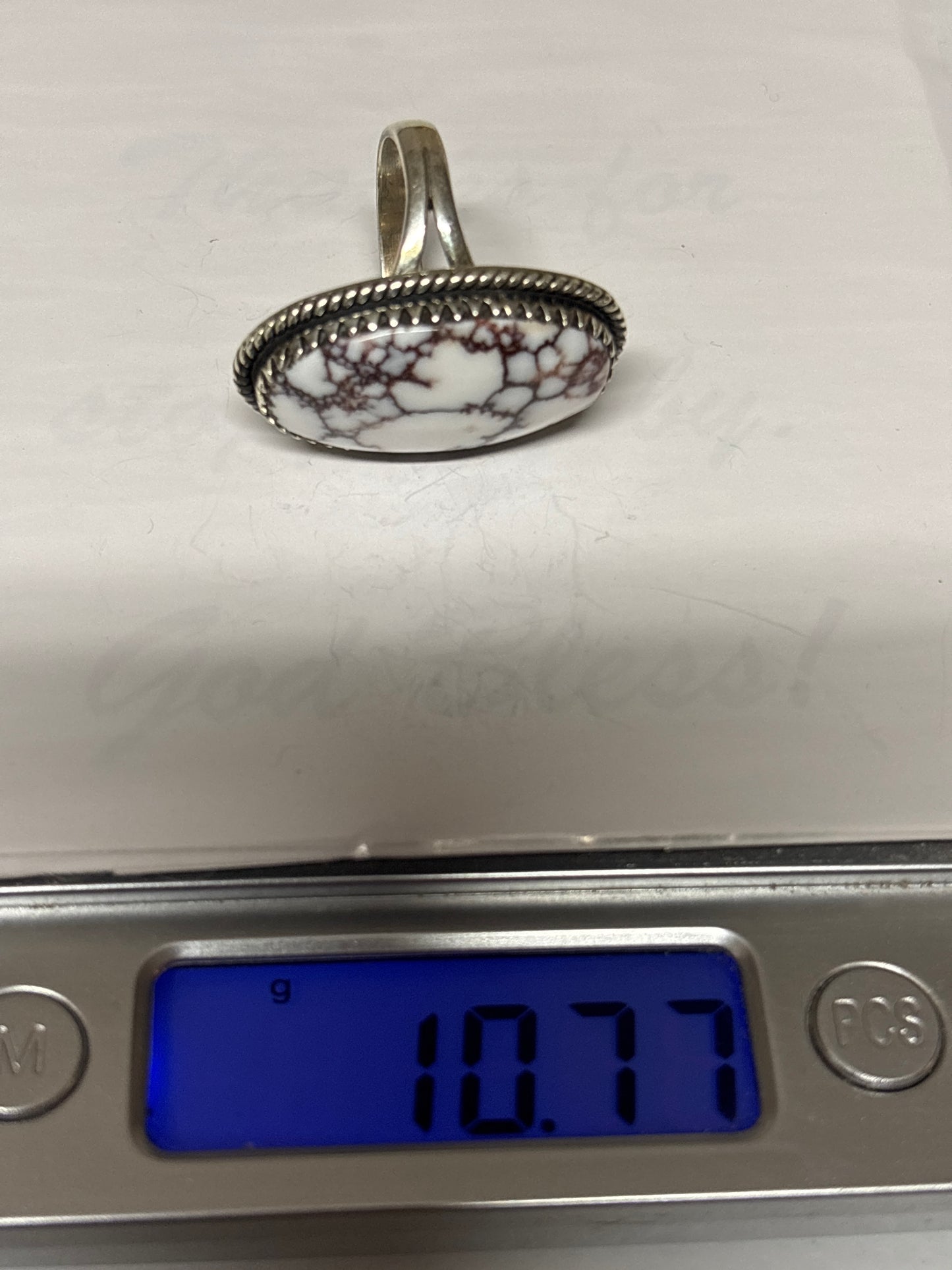 Wild Horse Ring | Sterling Silver | Handmade Size 8 C894