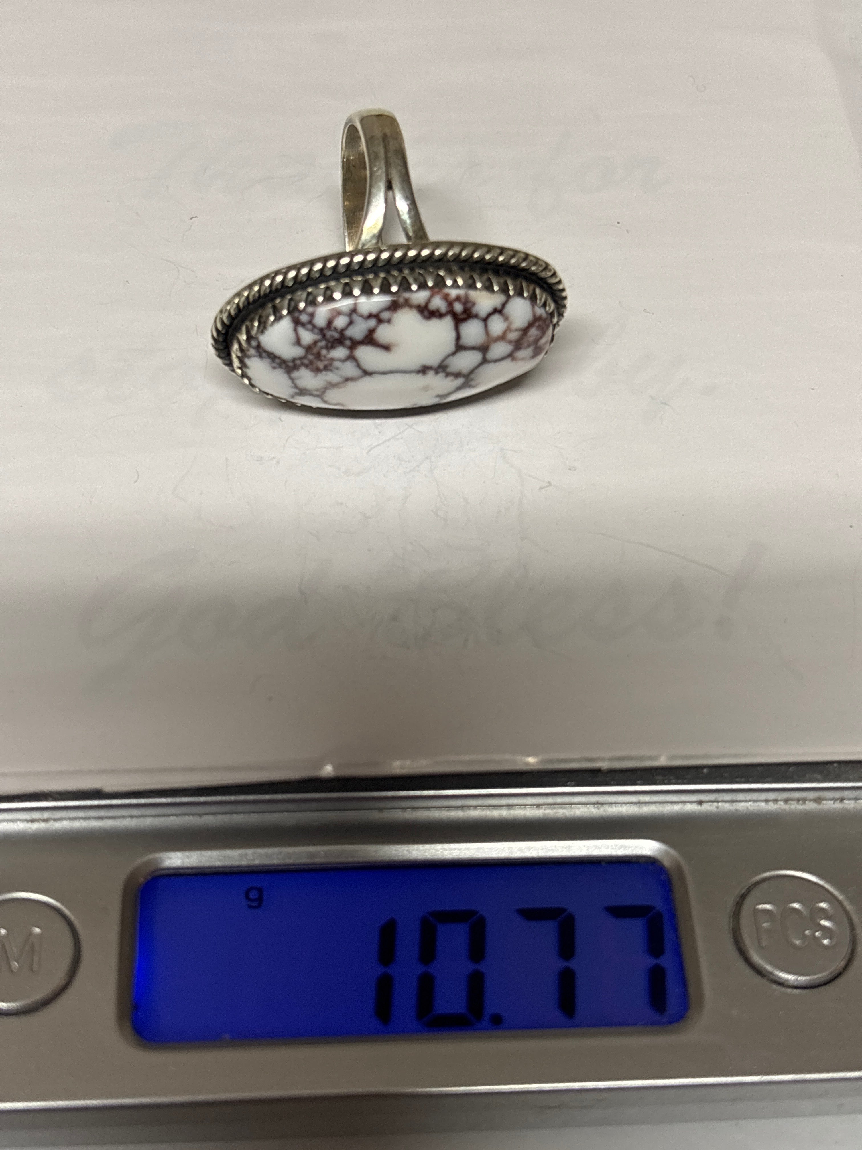 Wild Horse Ring | Sterling Silver | Handmade Size 8 C894