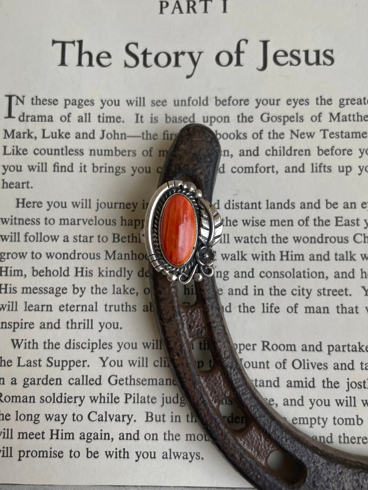 Spiny Oyster Ring Size 7 | 925 Sterling Silver G794