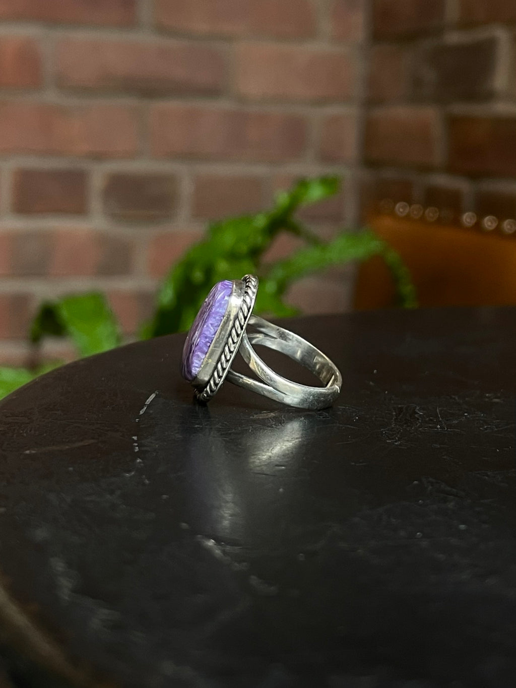 Charoite Ring Size 7 | 925 Sterling Silver E775
