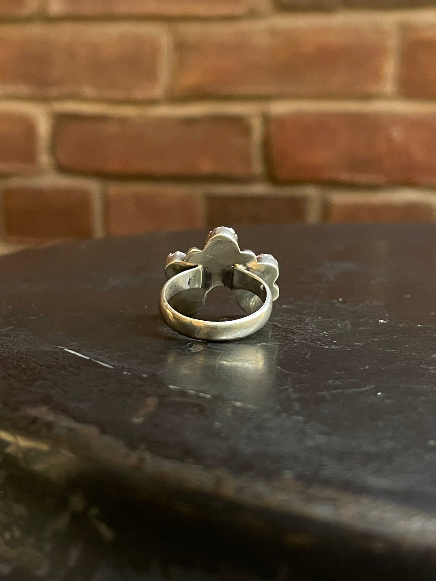 Pink Conch Naja Ring Size 7| Sterling Silver E925