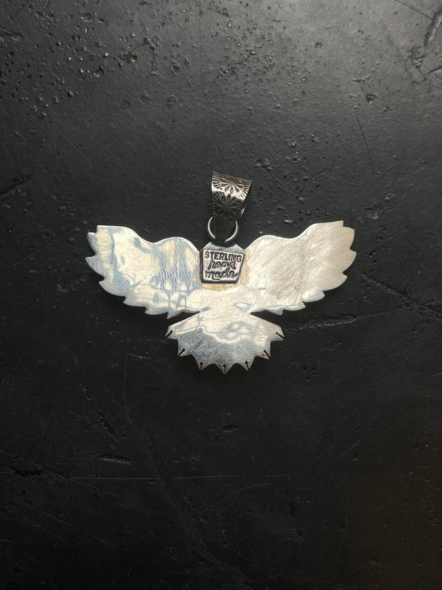 Spiny Oyster Thunderbird Pendant | 925 Sterling Silver E532