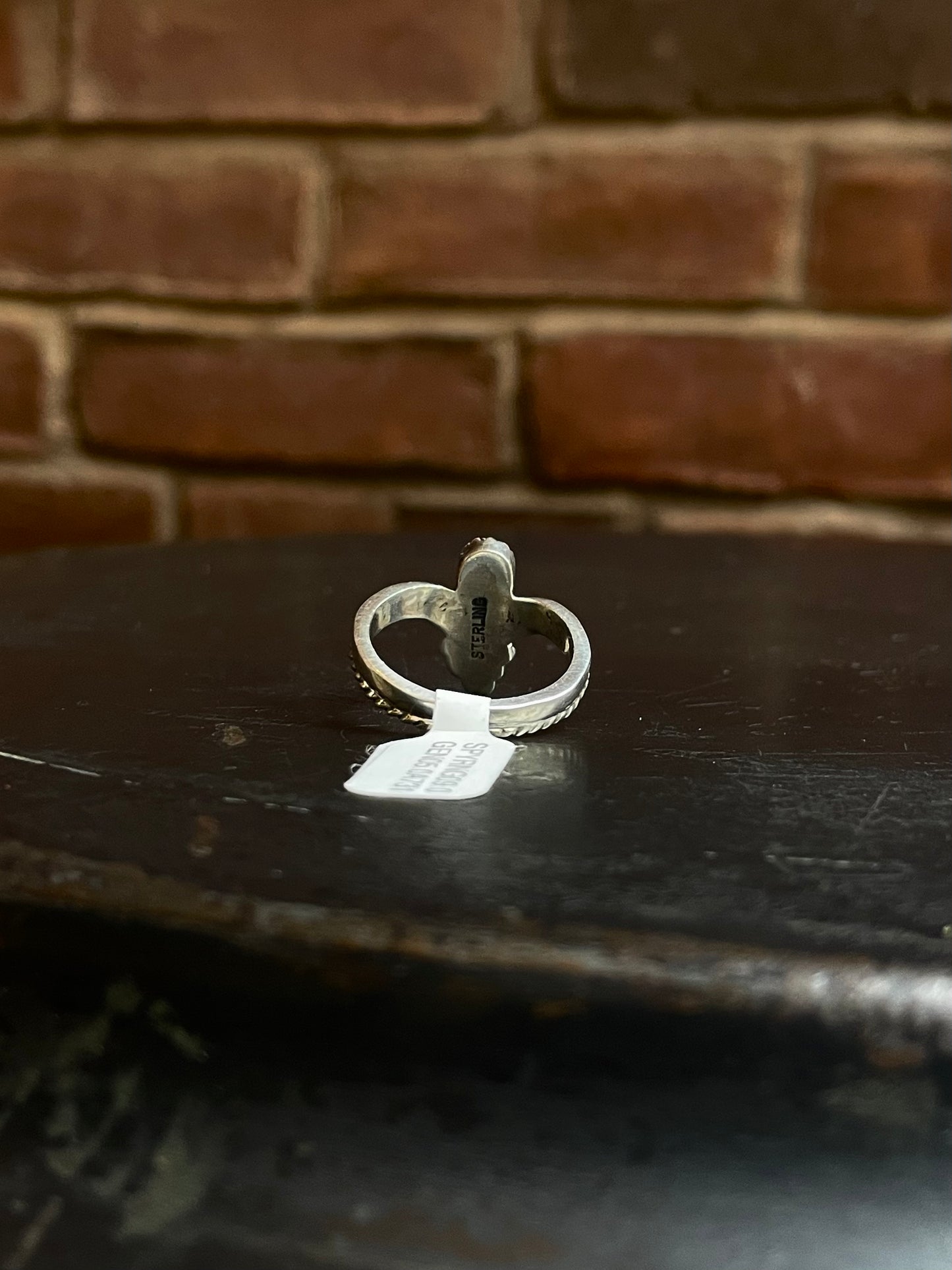 Spiny Oyster Tiara Ring | Sterling Silver | Size 9 | A731
