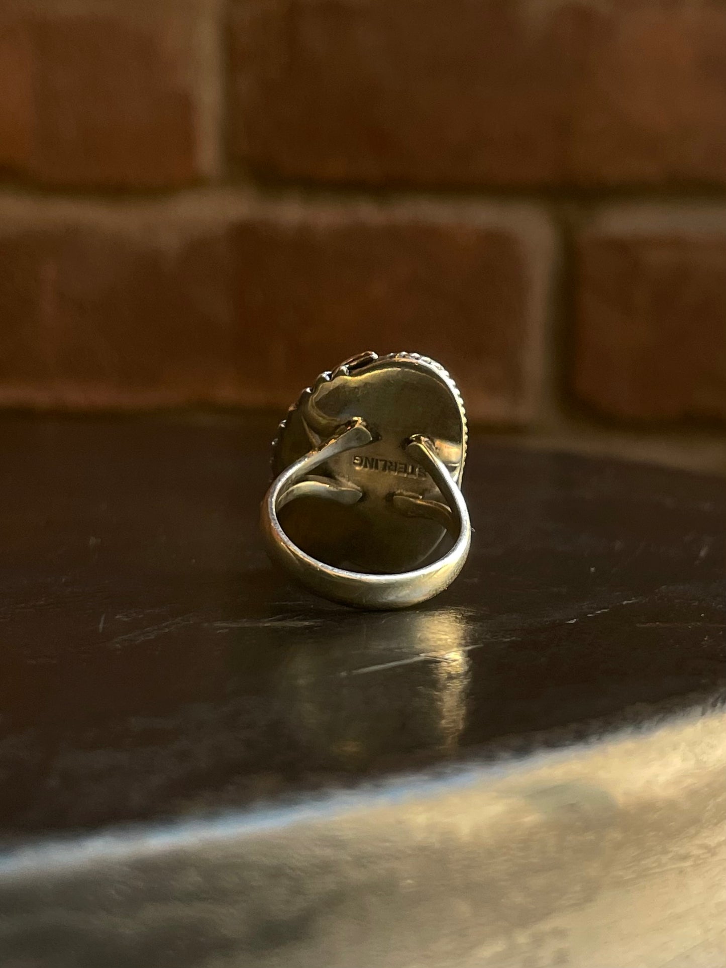 Pink Conch Floral Ring Size 6 | 925 Sterling Silver G528
