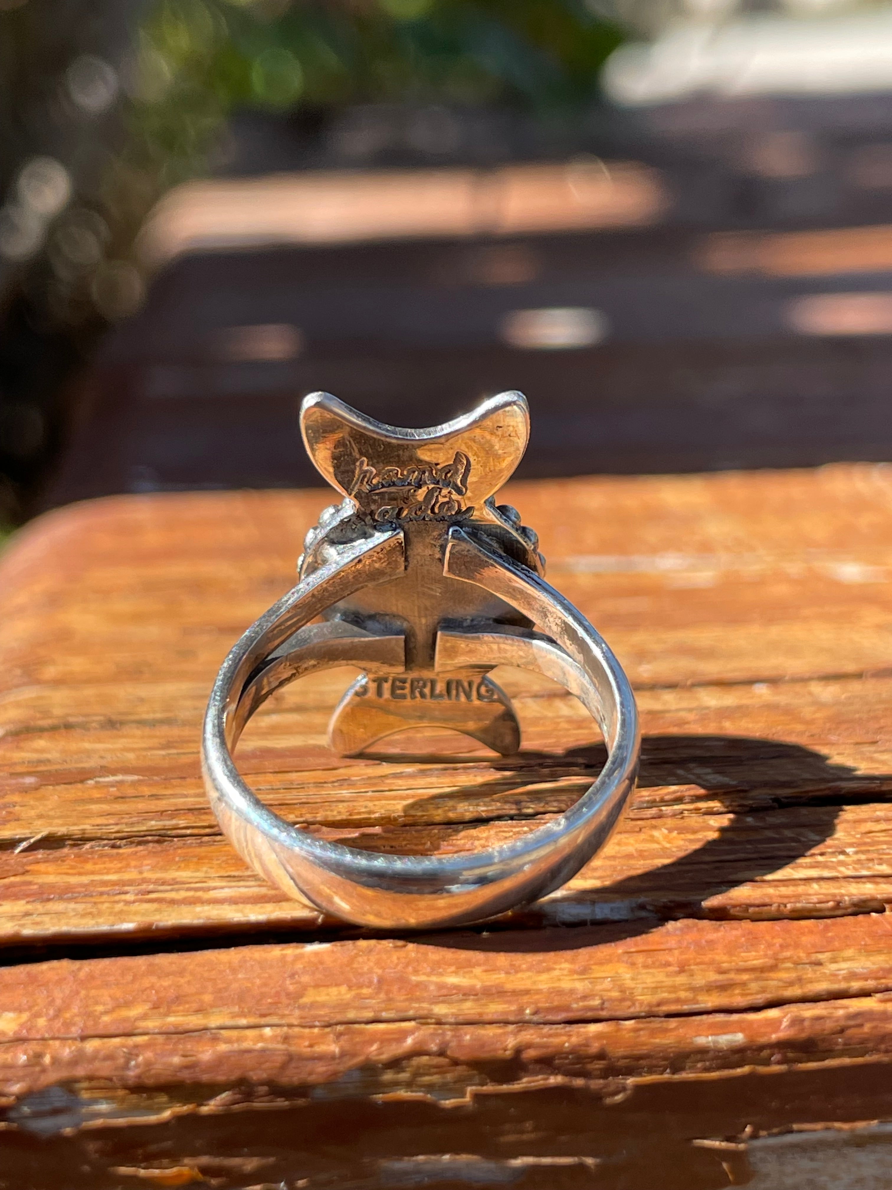 Spiny Oyster Ring Size 6 | 925 Sterling Silver B928