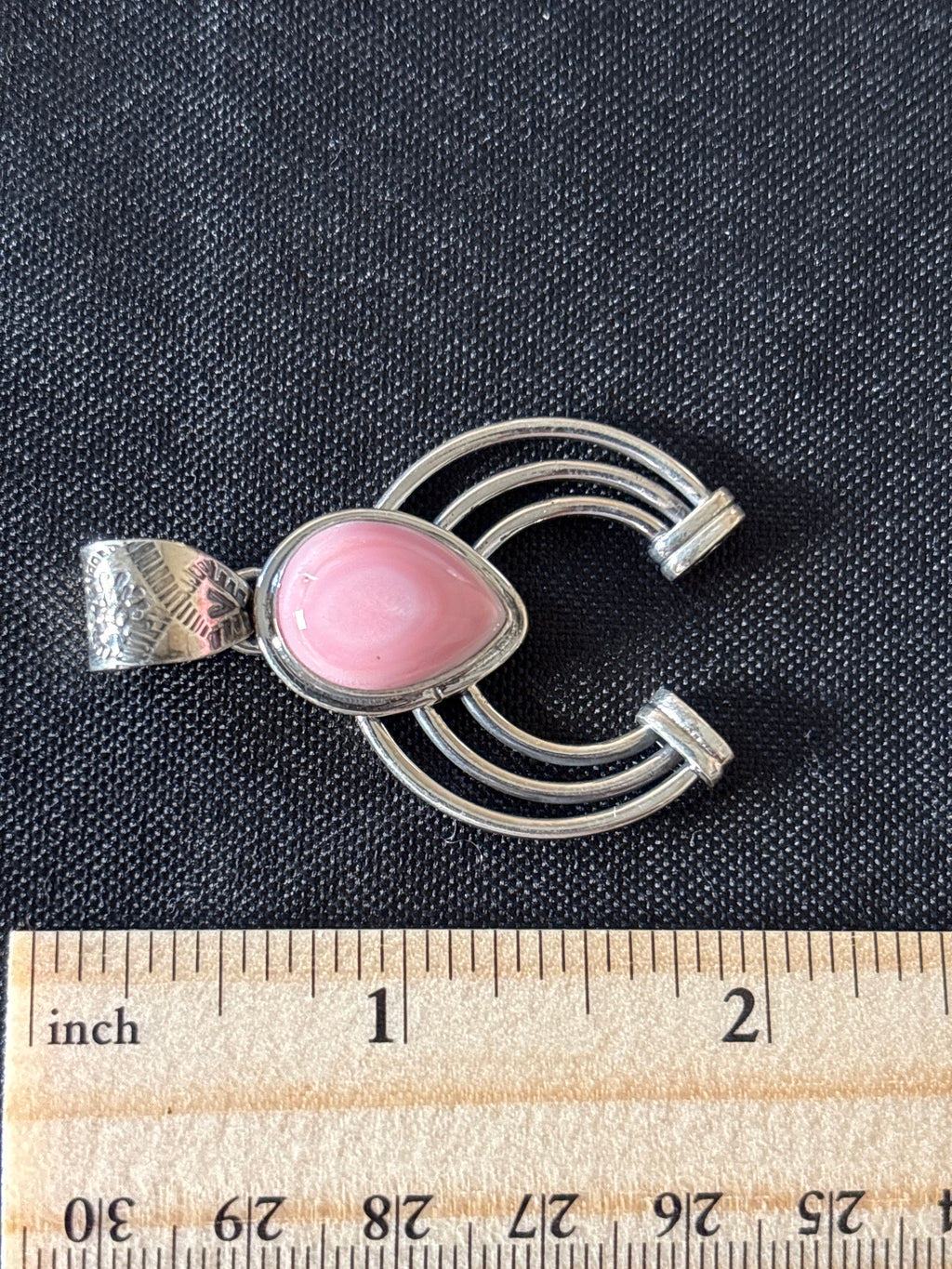 Pink Conch Naja Pendant | Sterling Silver 925 C777