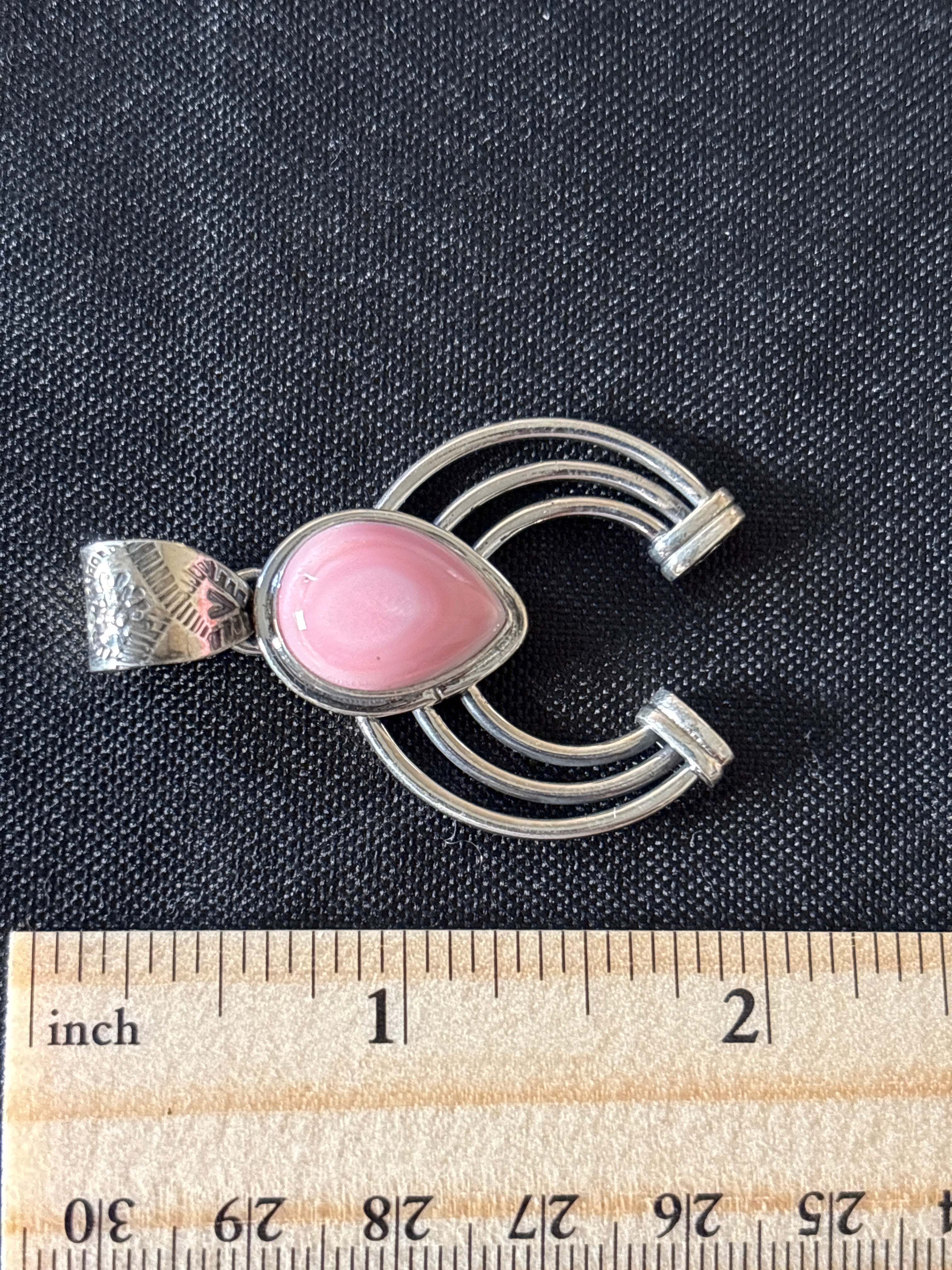 Pink Conch Naja Pendant | Sterling Silver 925 C777