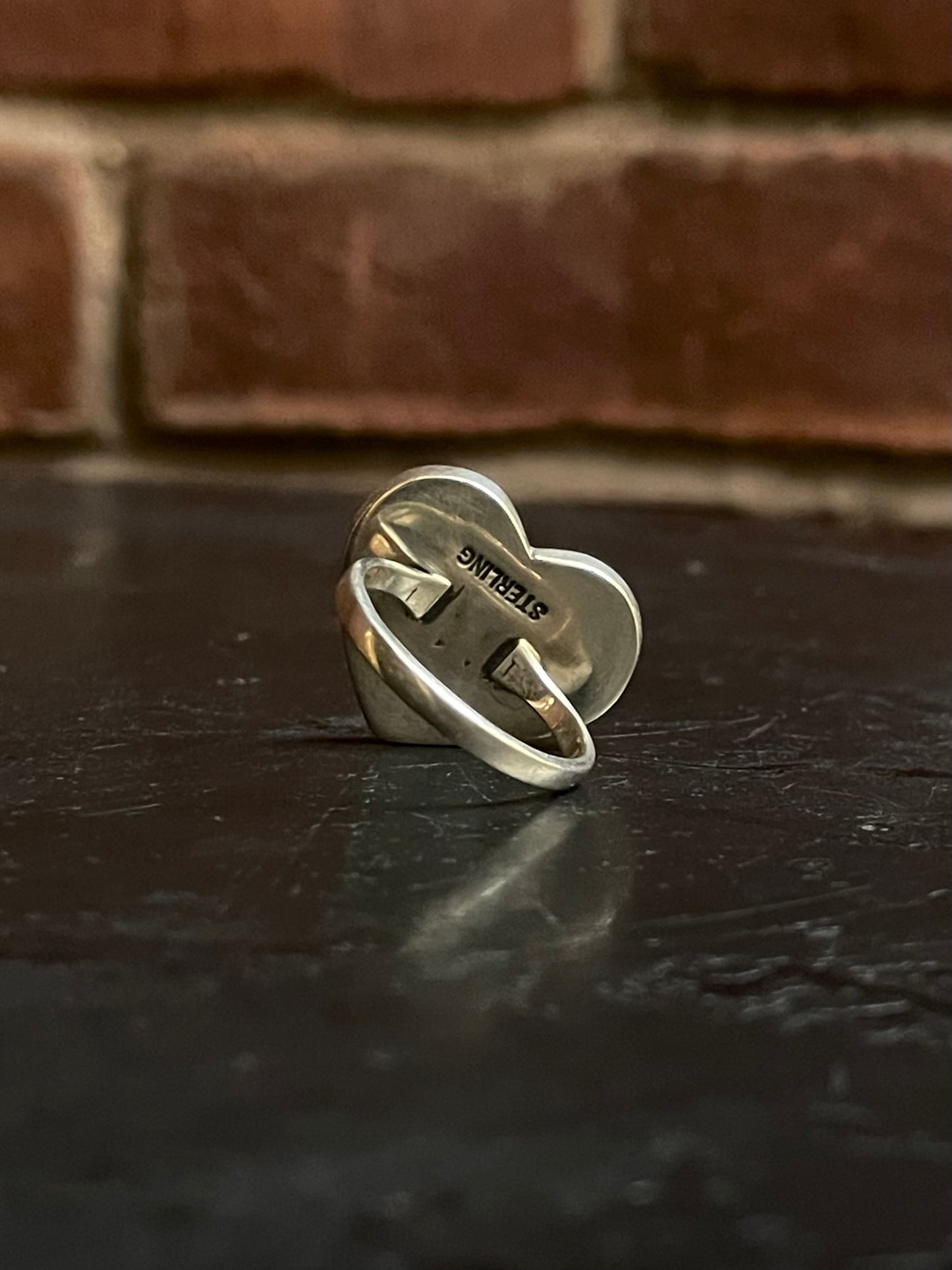 Spiny Oyster Heart Ring Size 6| 925 Sterling Silver G212