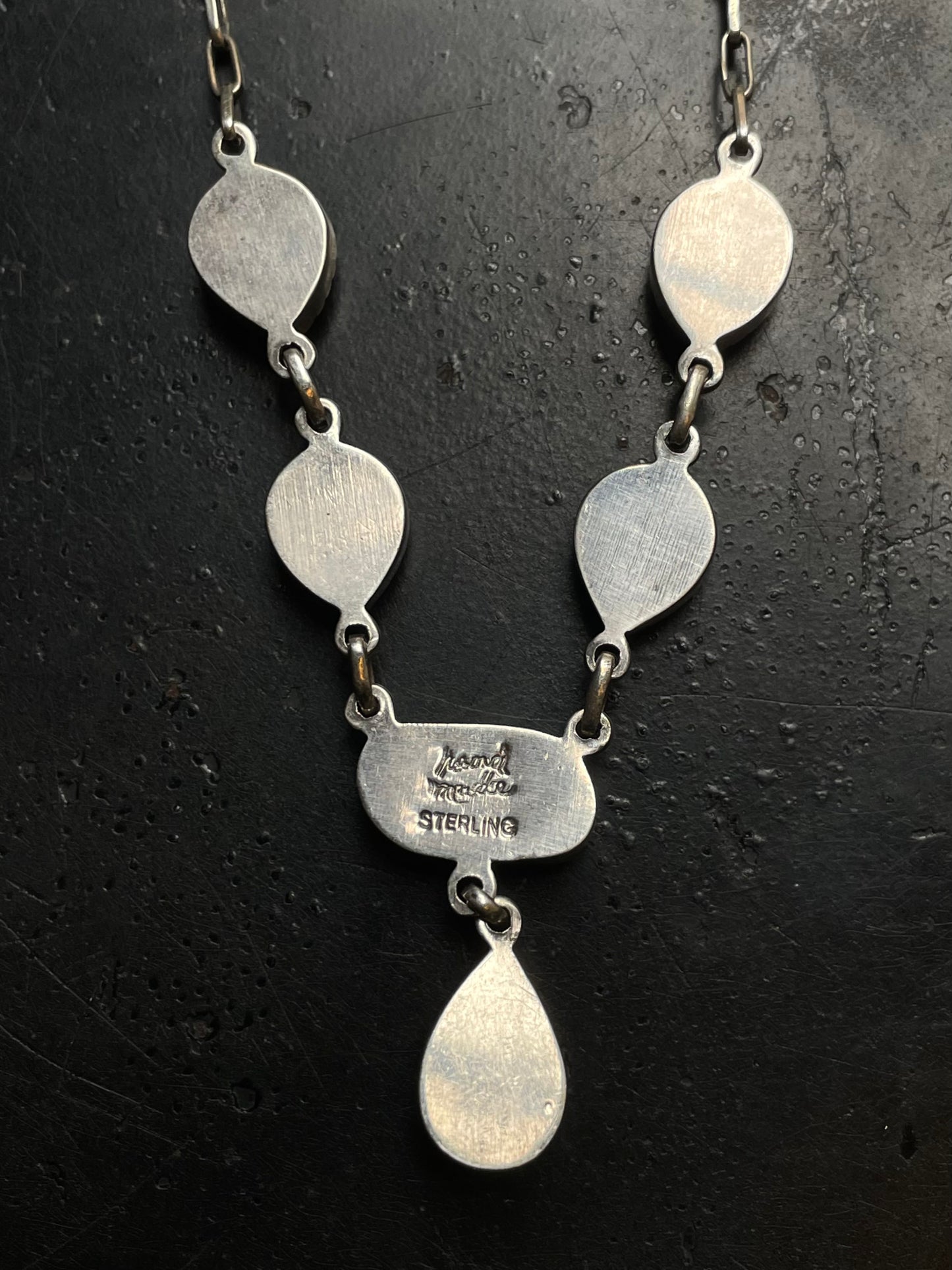 Spiny Oyster Lariat Necklace | 925 Sterling Silver G256