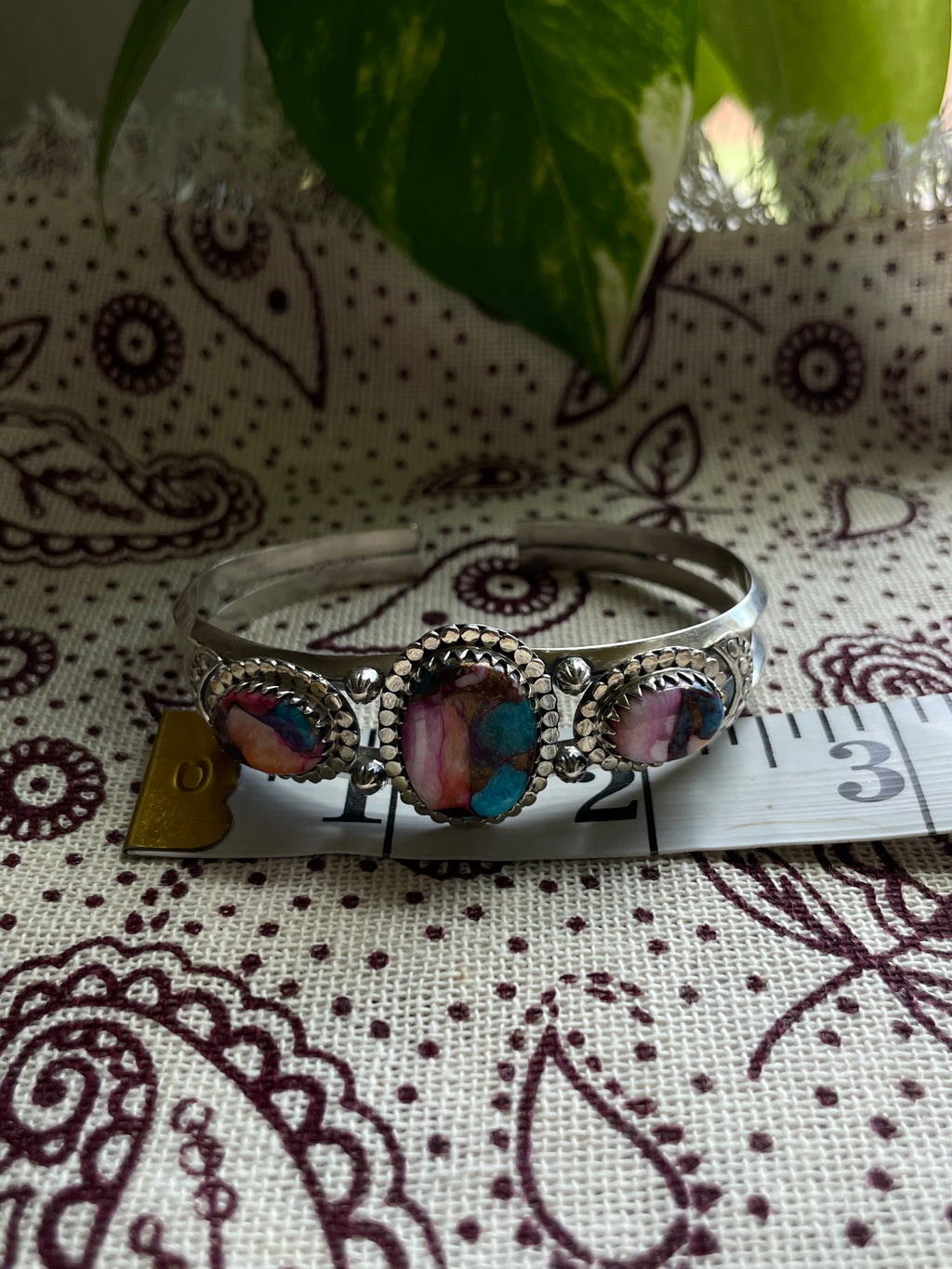 Dahlia Cuff Bracelet | 925 Sterling Silver D274