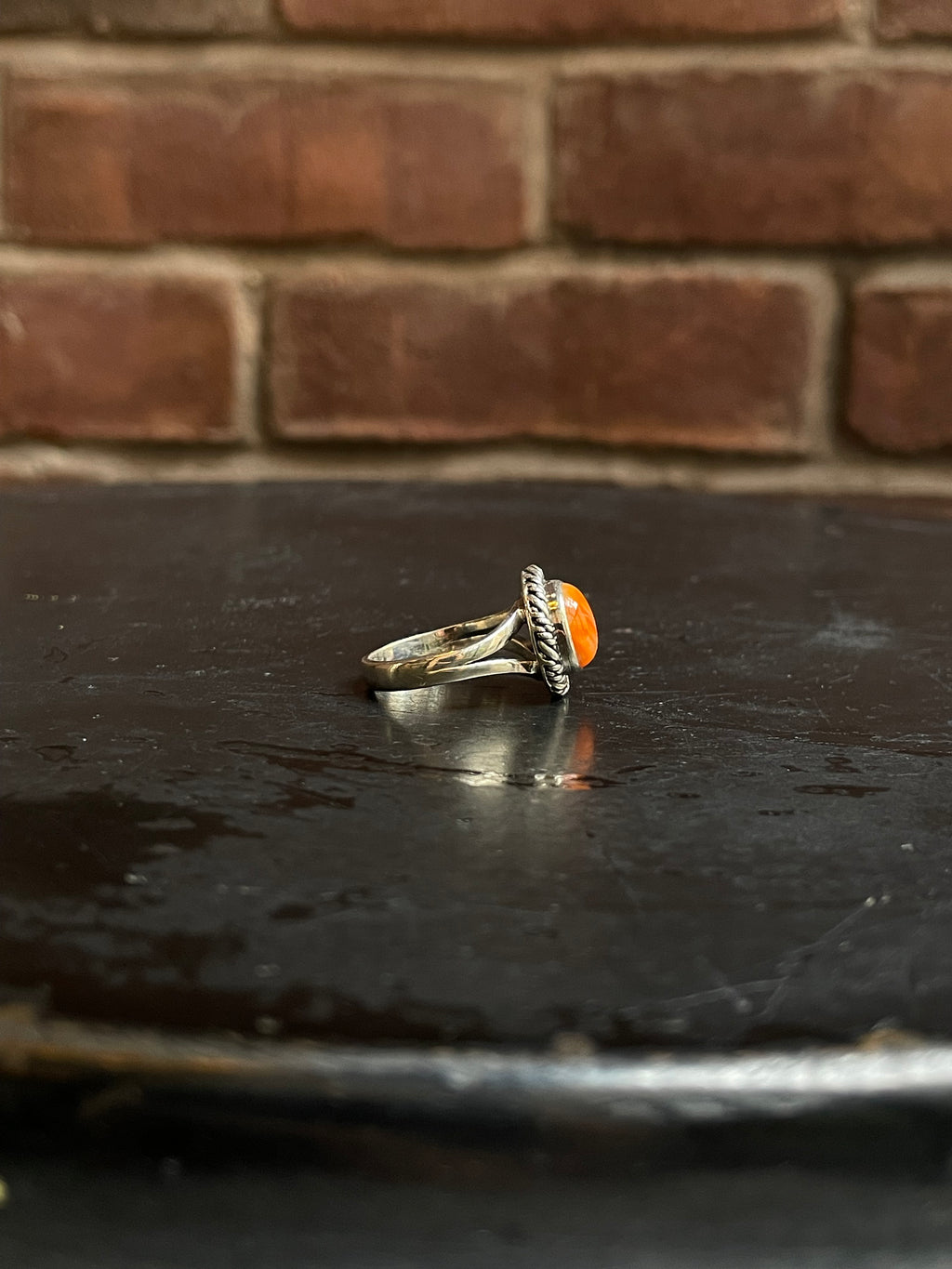 Spiny Oyster Ring Size 8 | 925 Sterling Silver Southwest E178