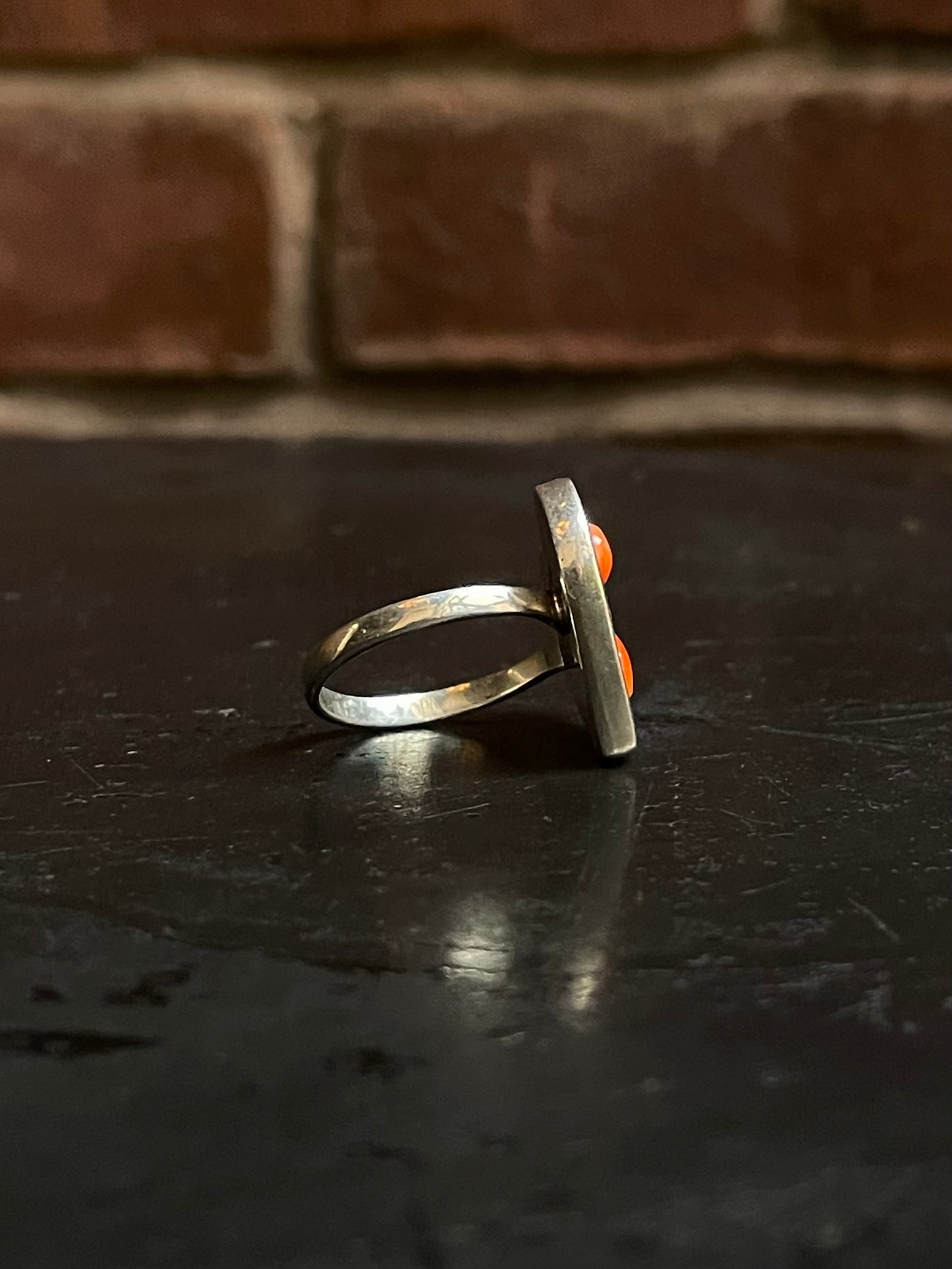 Spiny Oyster Heart Ring Size 6| 925 Sterling Silver G212