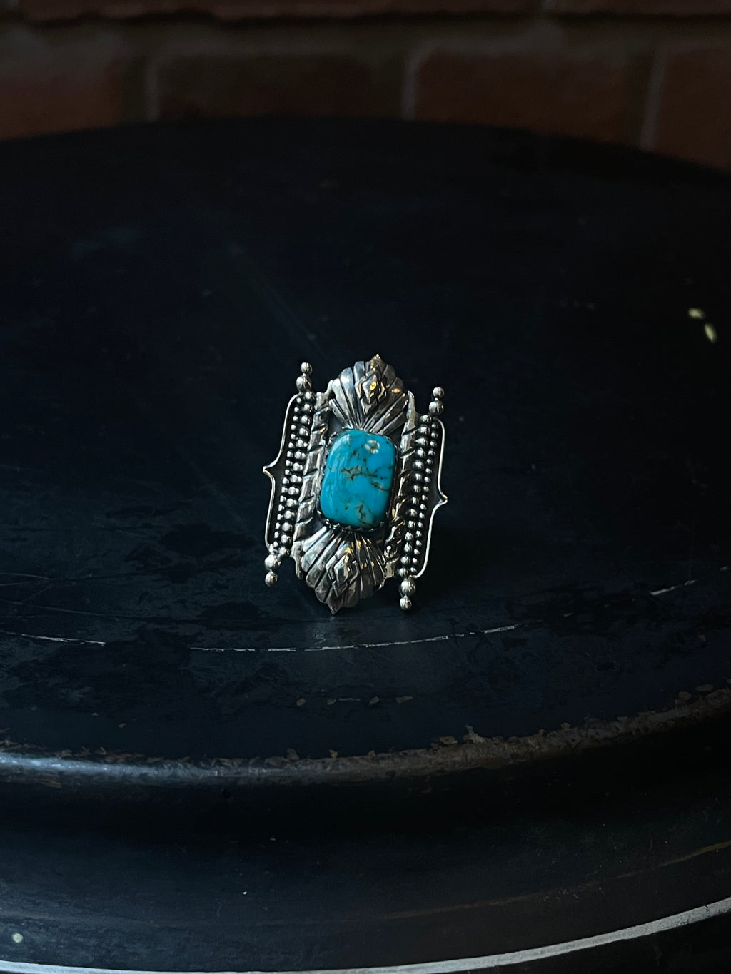 Turquoise Ring Size 9 | 925 Sterling Silver C933