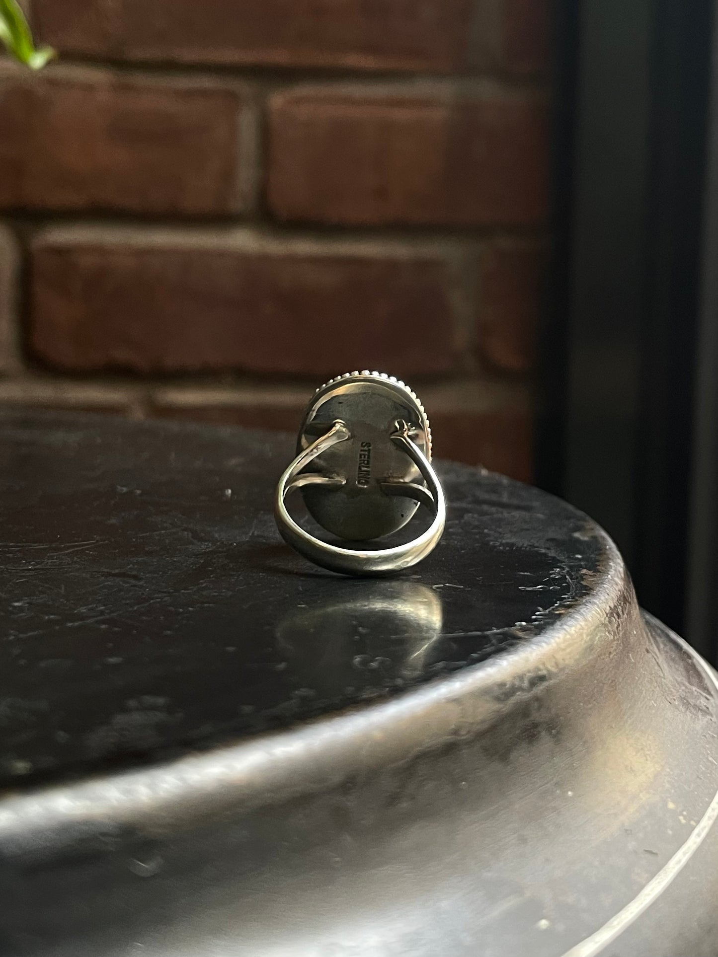 Pink Conch Ring | 925 Sterling Silver | Size 9 E321