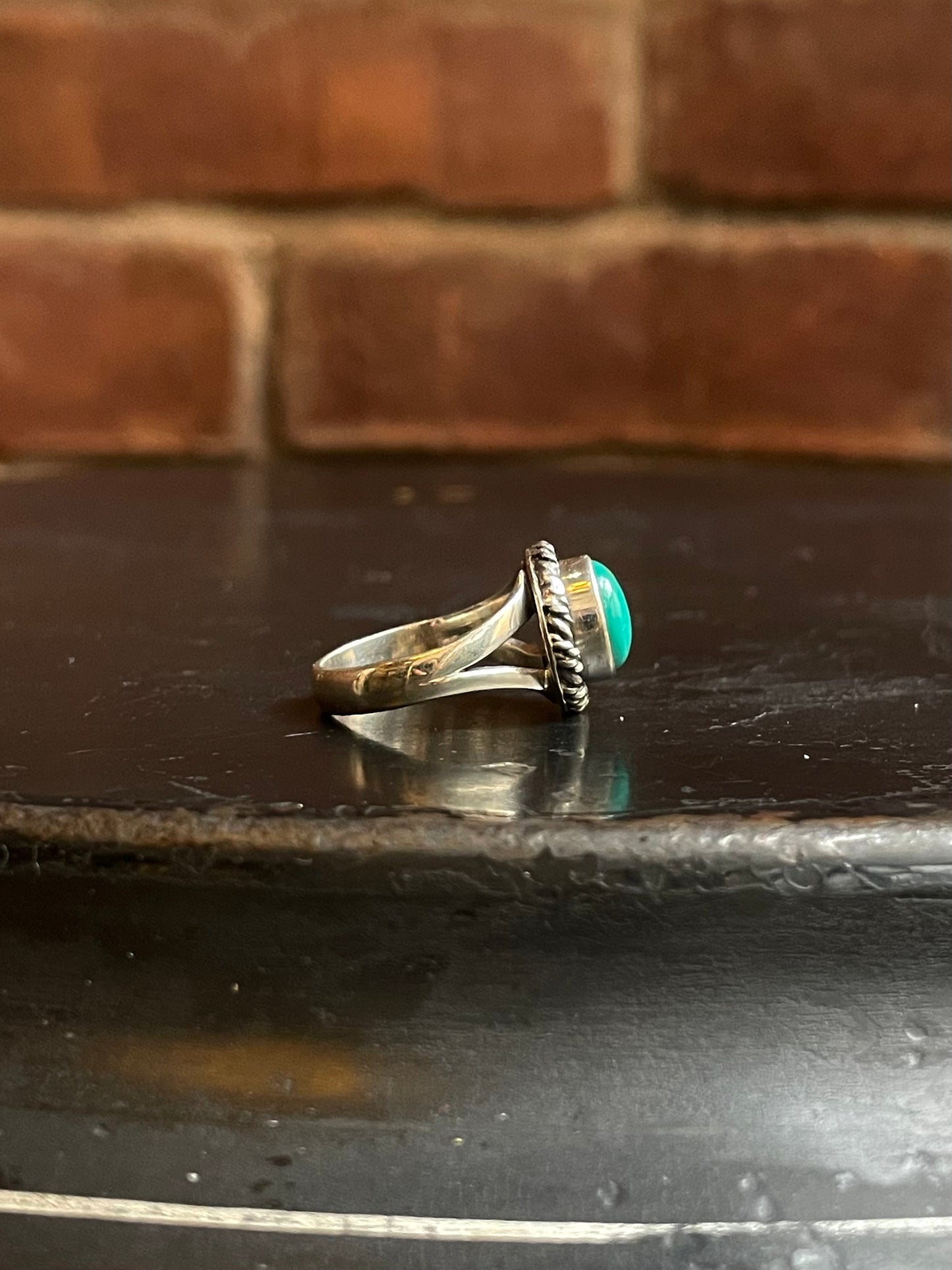 Kingman Turquoise Ring Size 7 | 925 Sterling Silver E729