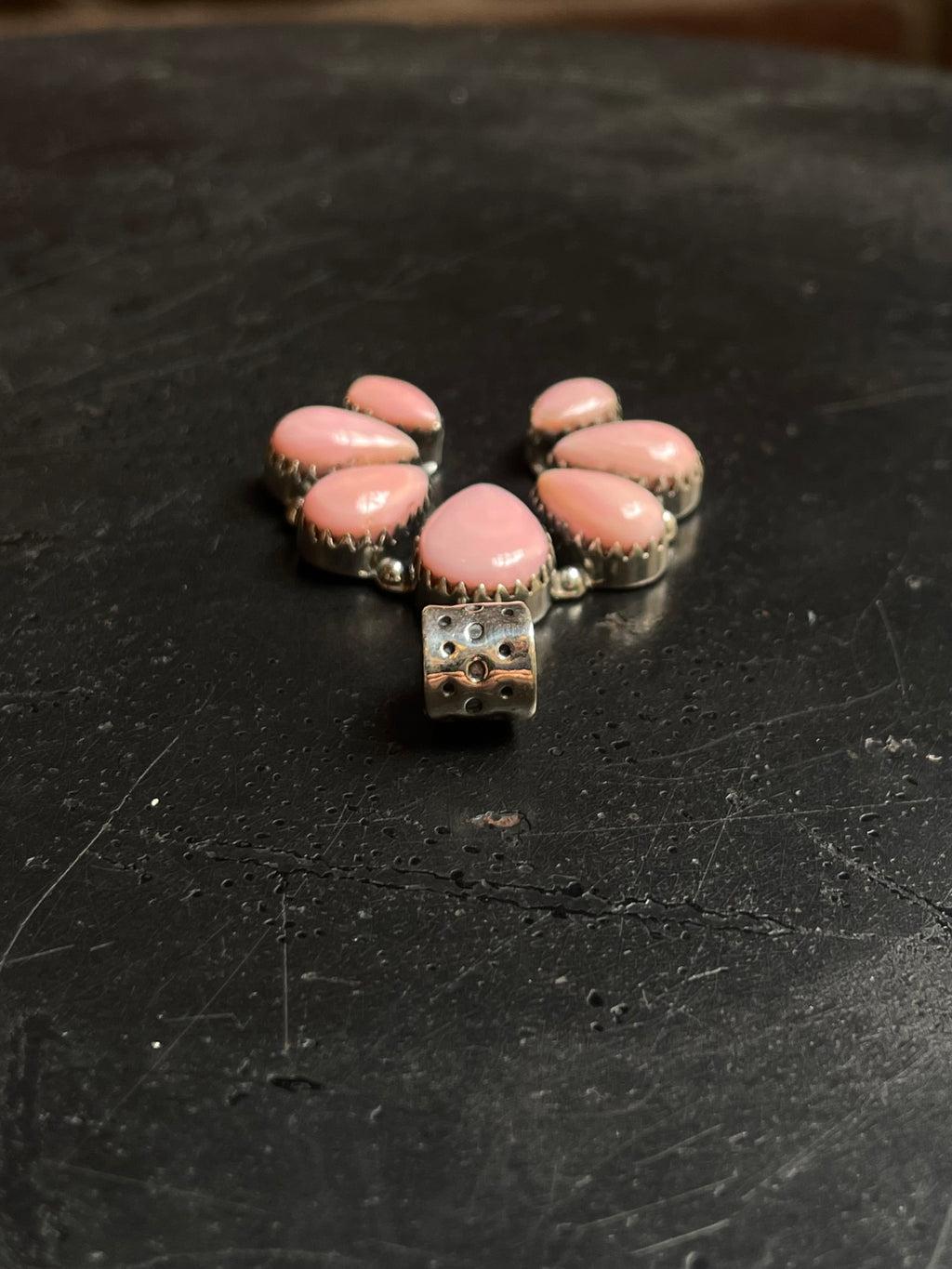Pink Conch Naja Pendant | 925 Sterling Silver E222