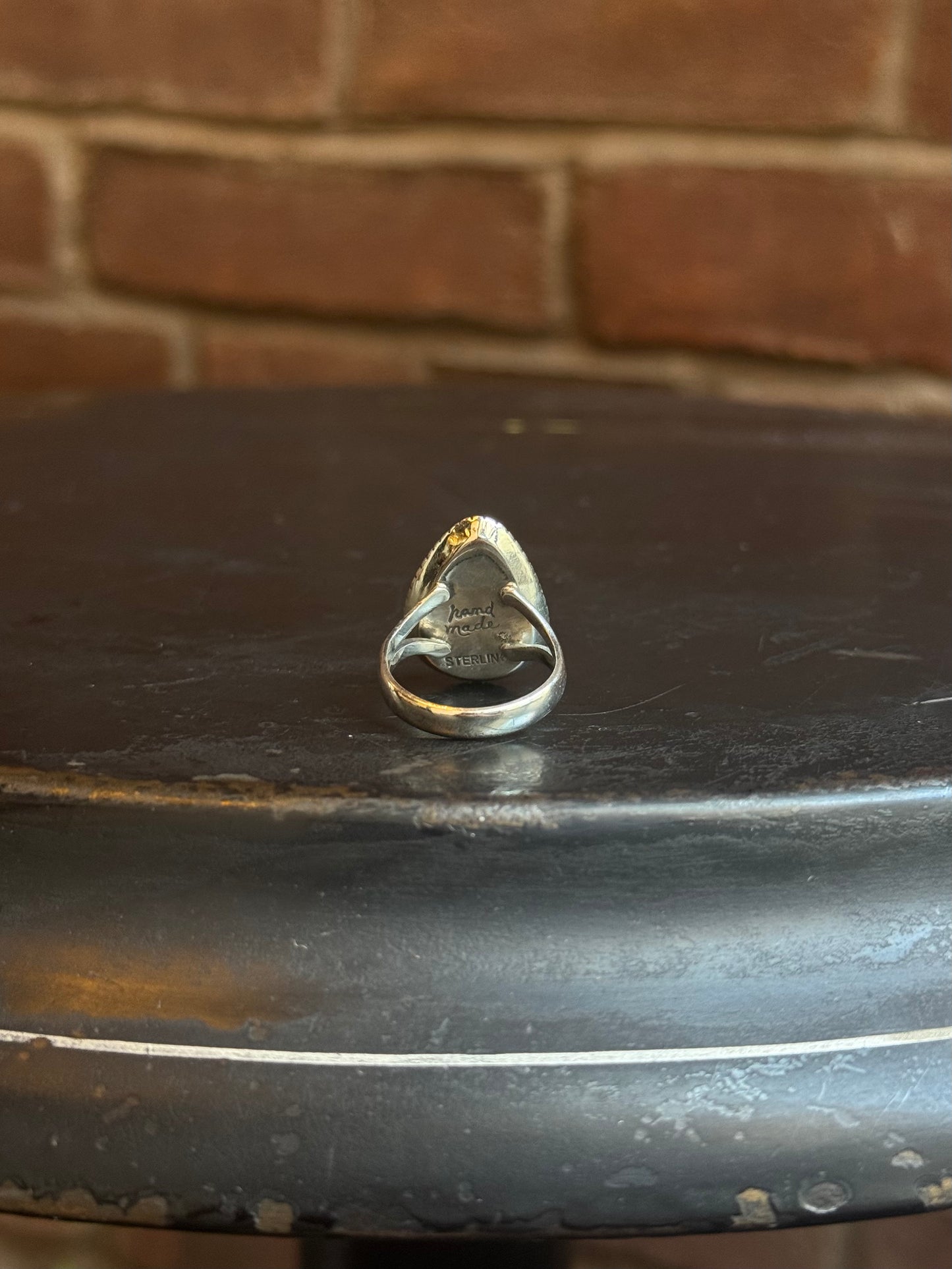 Turquoise Ring | 925 Sterling Silver | Size 7.5 C263