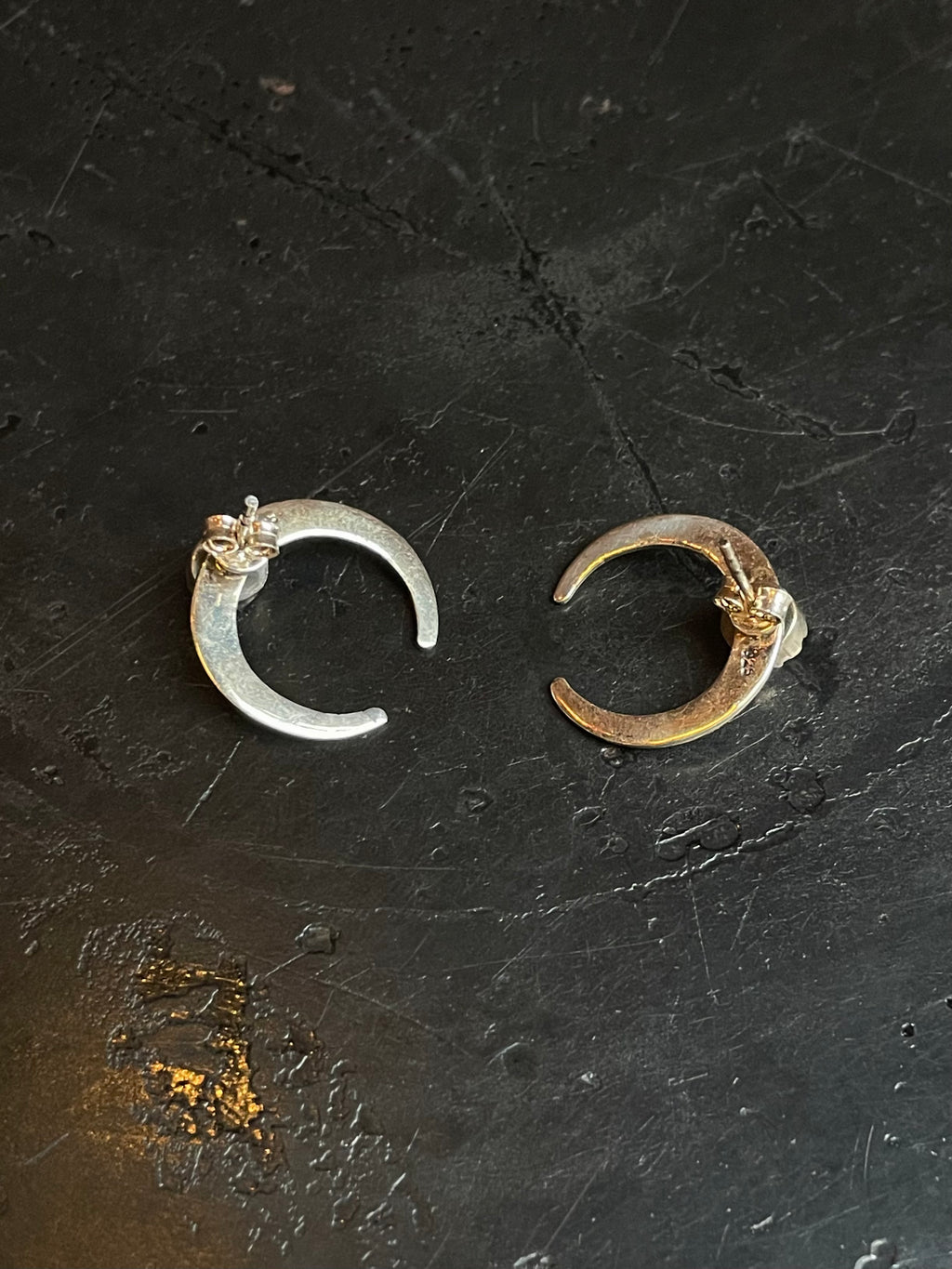 Pink Conch Stud Earrings | 925 Sterling Silver G185