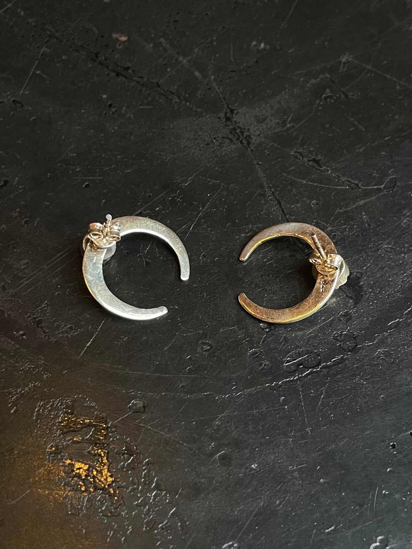 Pink Conch Stud Earrings | 925 Sterling Silver G185
