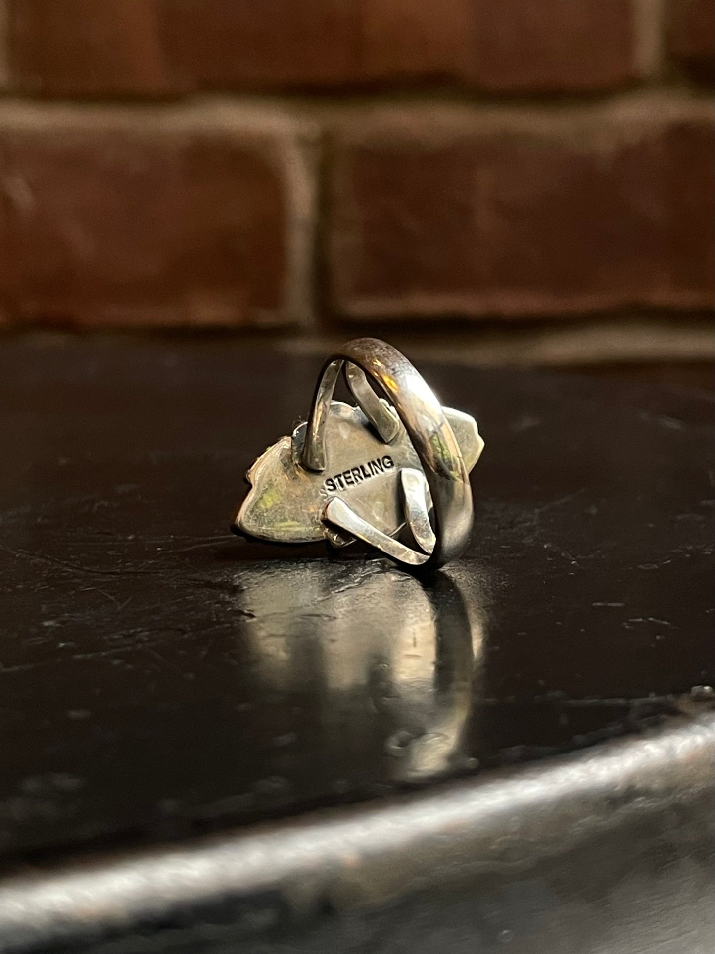 Pink Conch Ring Size 9 | 925 Sterling Silver G166