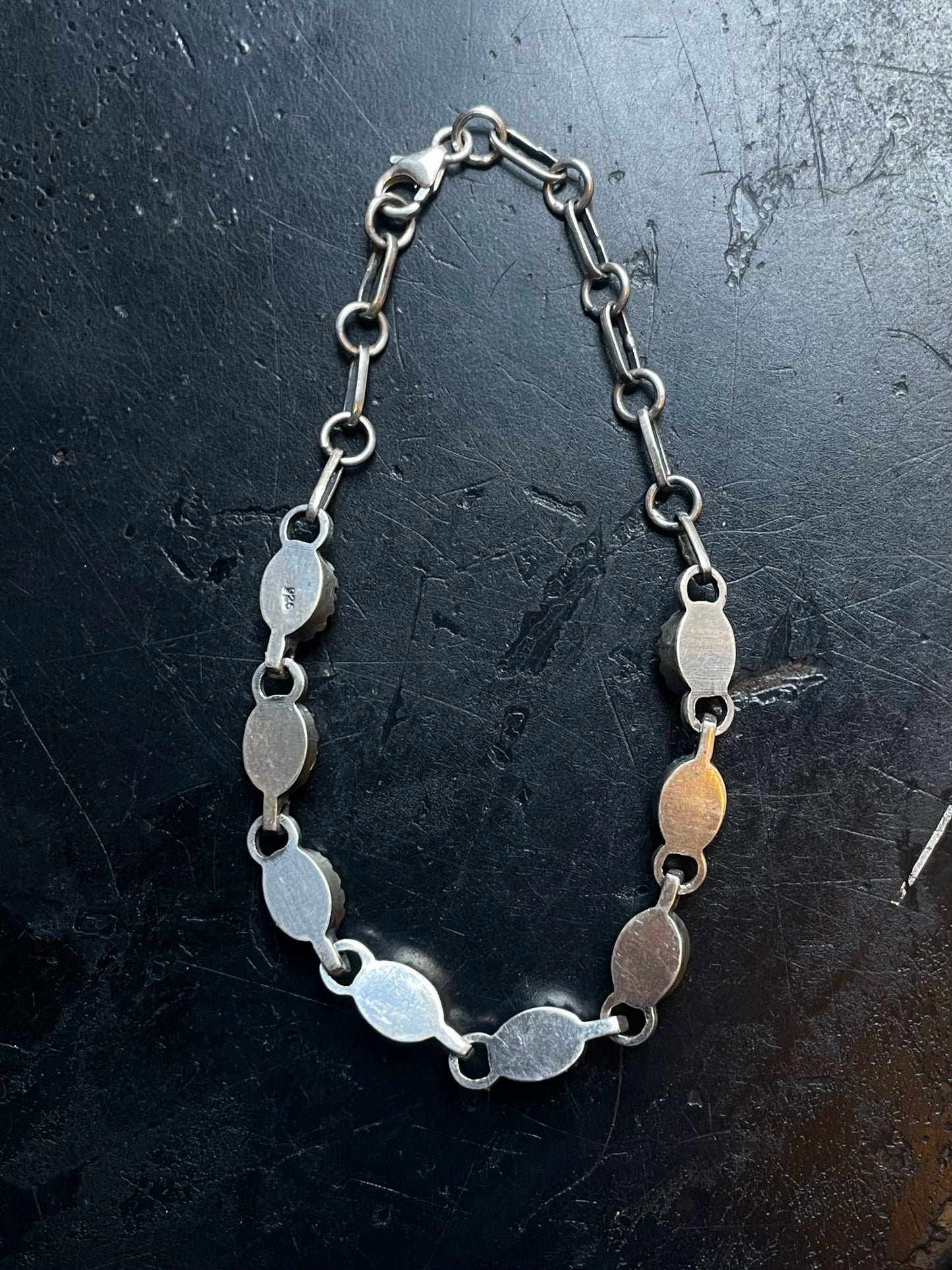 Spiny Oyster Bracelet | 925 Sterling Silver Link Bracelet E543
