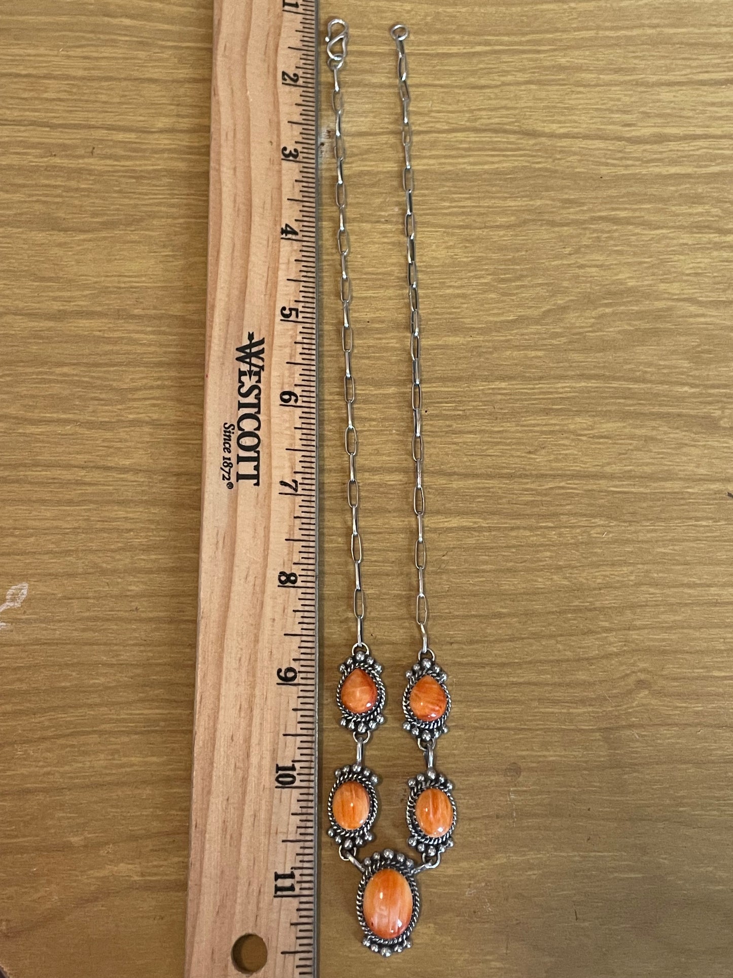 Spiny Oyster Necklace | 925 Sterling Silver Southwestern G255