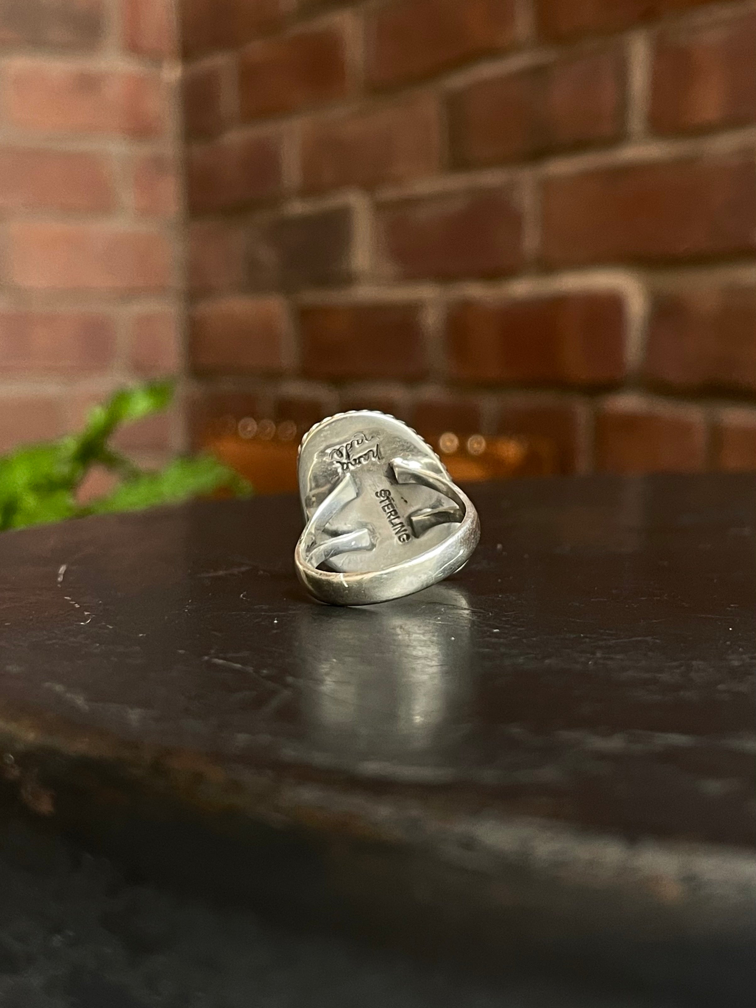Charoite Ring Size 7 | 925 Sterling Silver E775