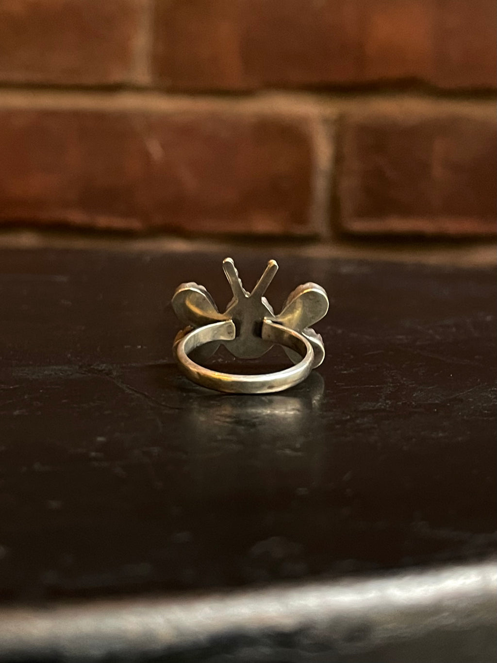 Kingman Turquoise Butterfly Ring Size 5.75 | 925 Sterling Silver G493