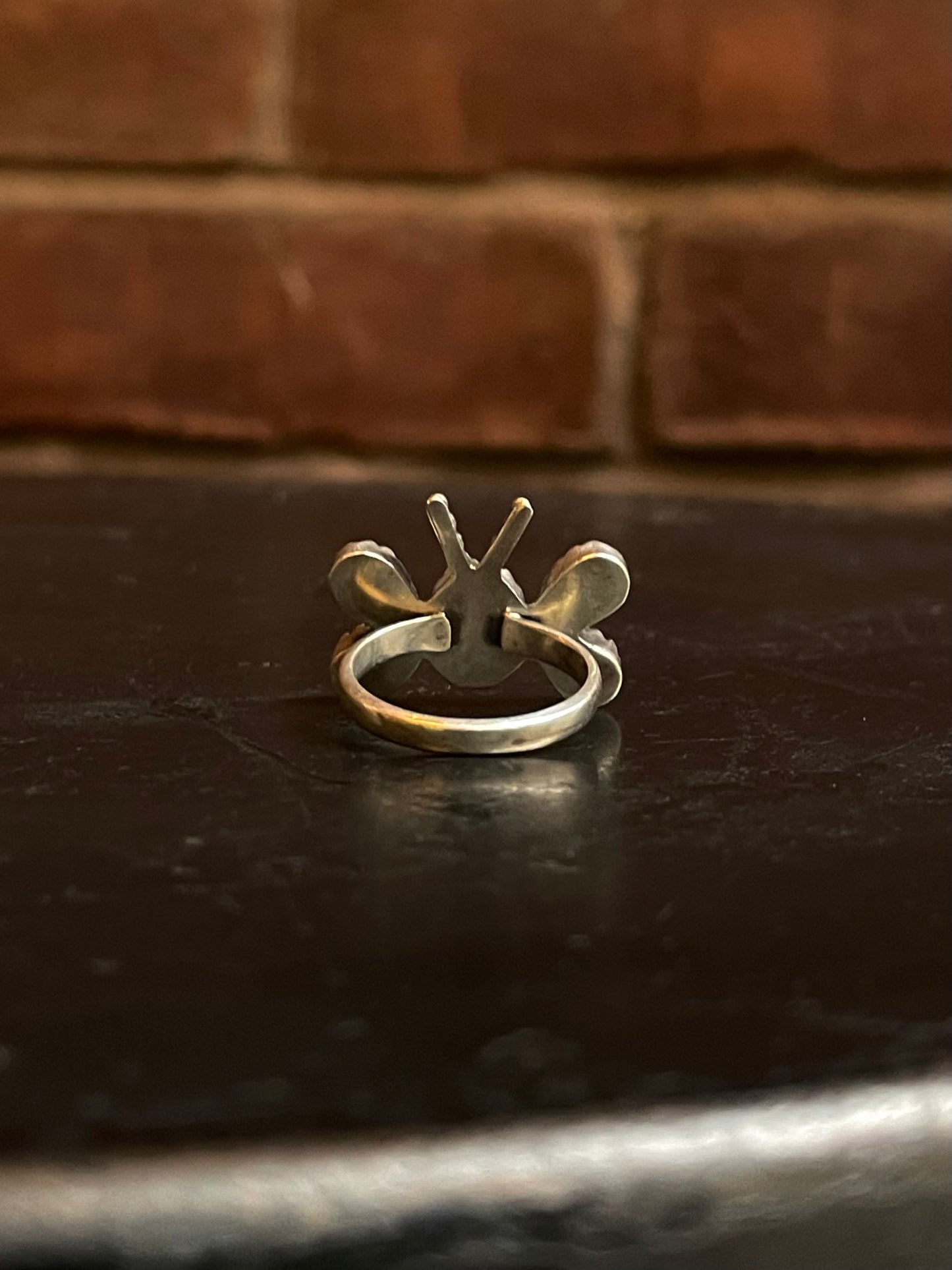 Kingman Turquoise Butterfly Ring Size 5.75 | 925 Sterling Silver G493