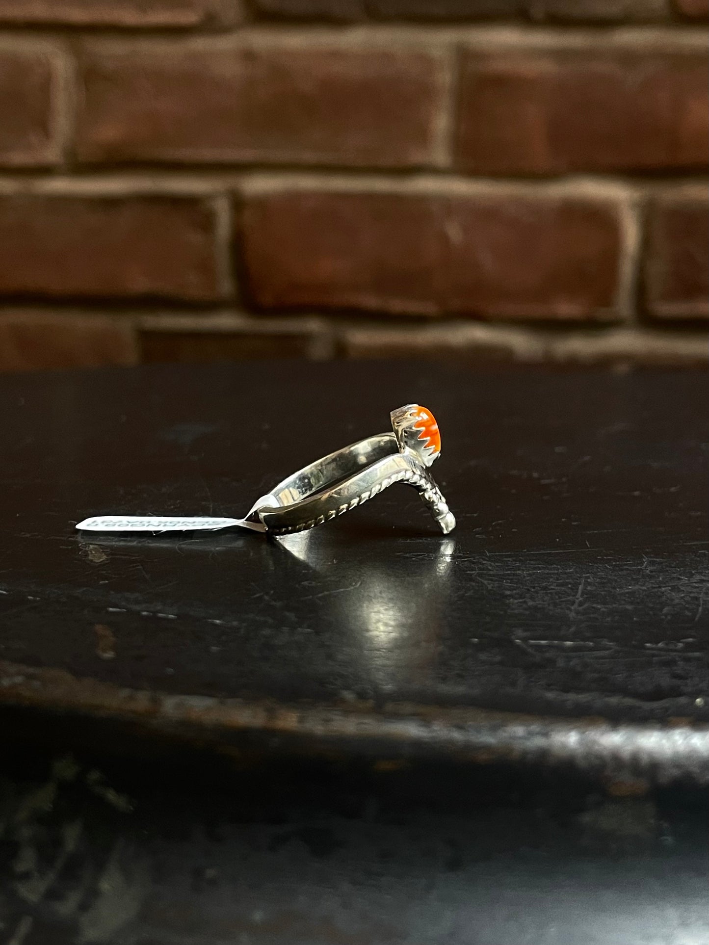 Spiny Oyster Tiara Ring | Sterling Silver | Size 9 | A731