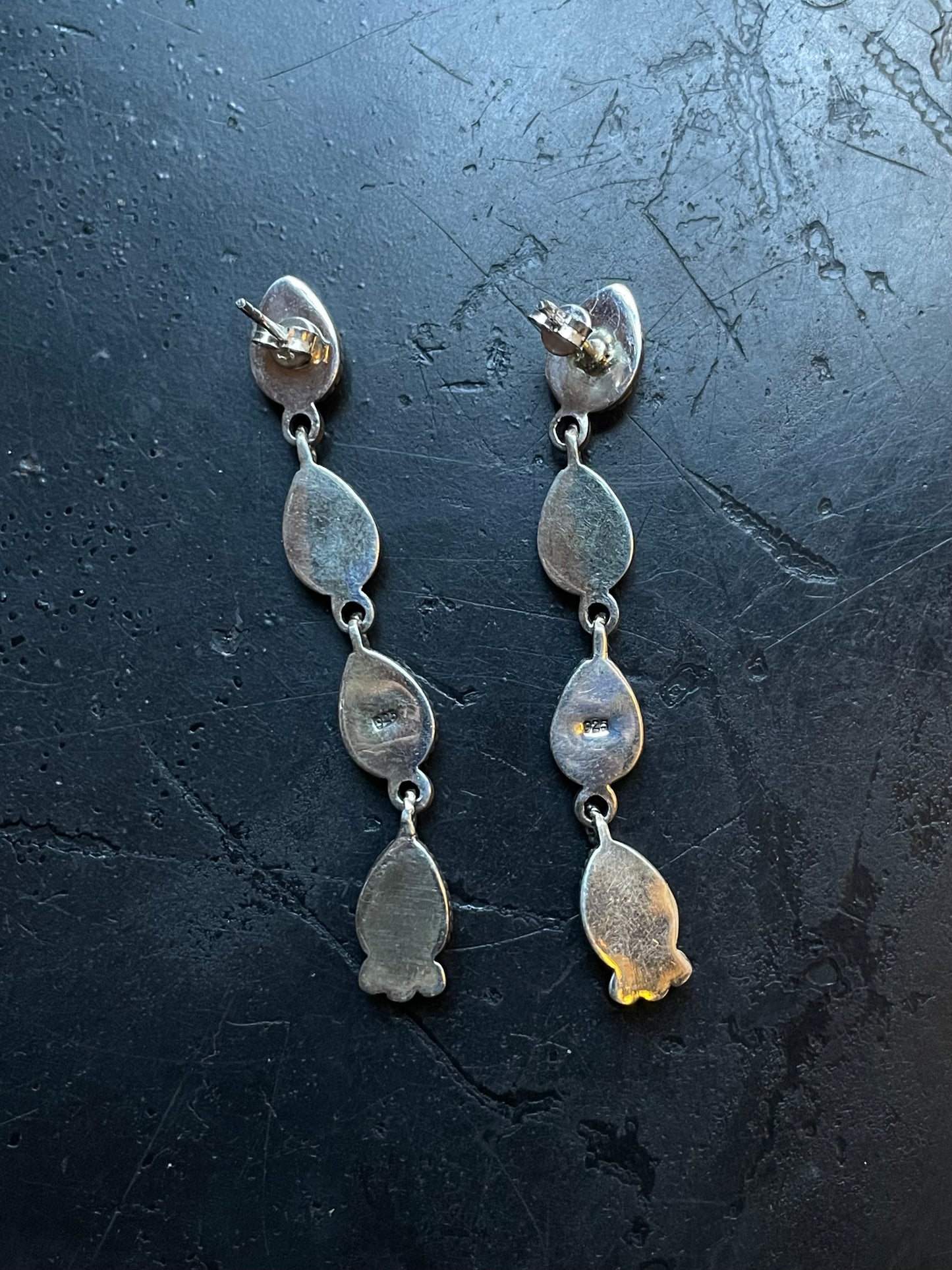 Pink Conch Earrings | 925 Sterling Silver E381