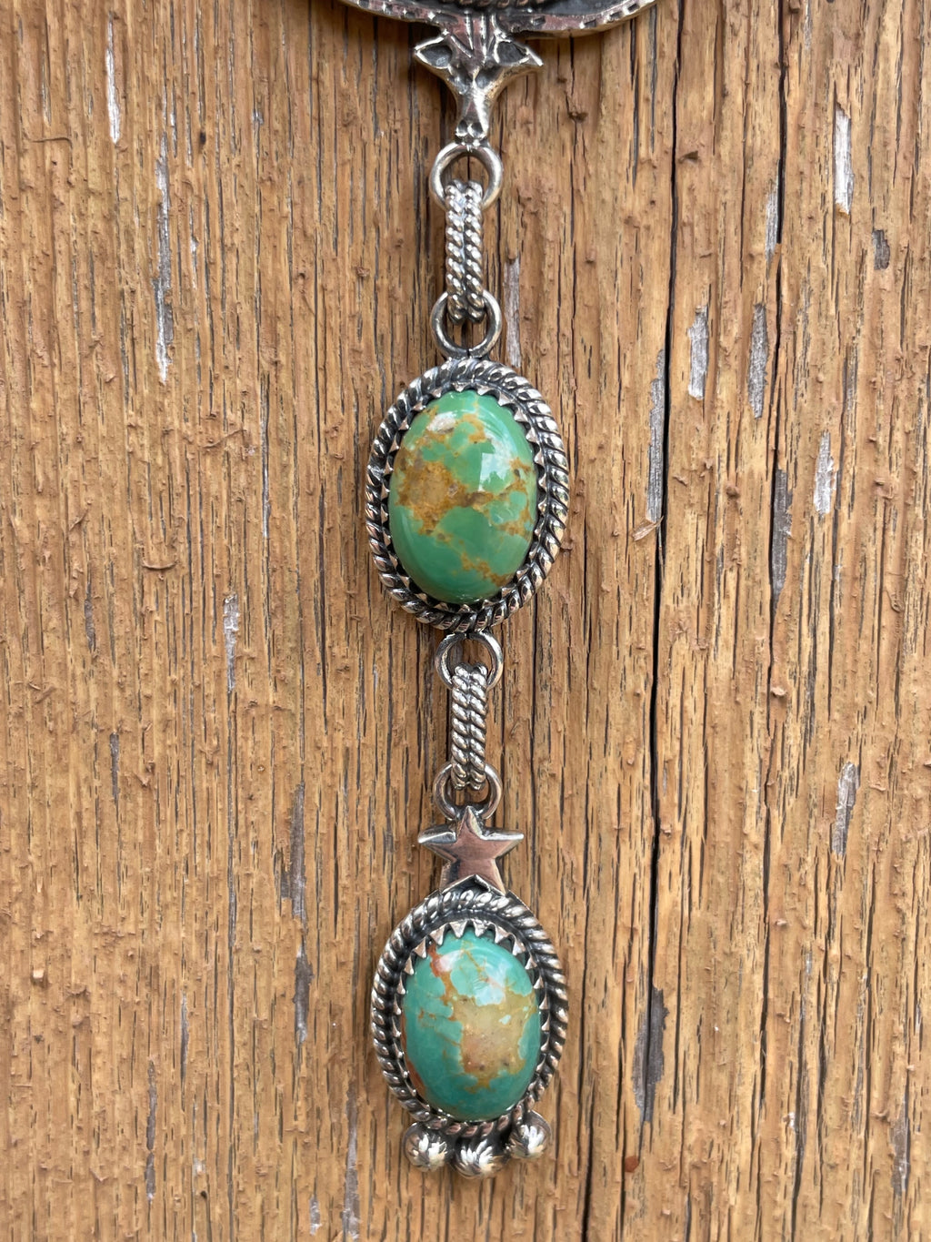 Turquoise Chain Necklace | 925 Sterling Silver B228