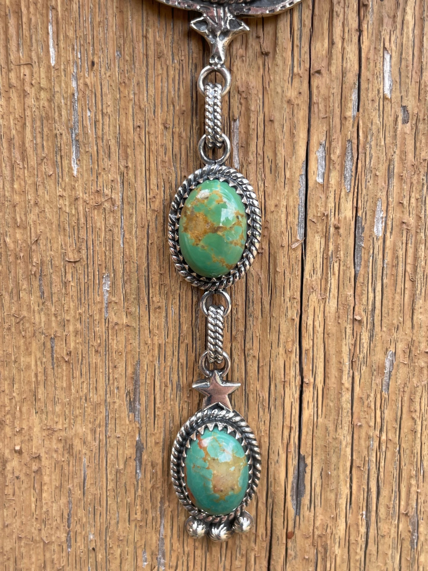 Turquoise Chain Necklace | 925 Sterling Silver B228