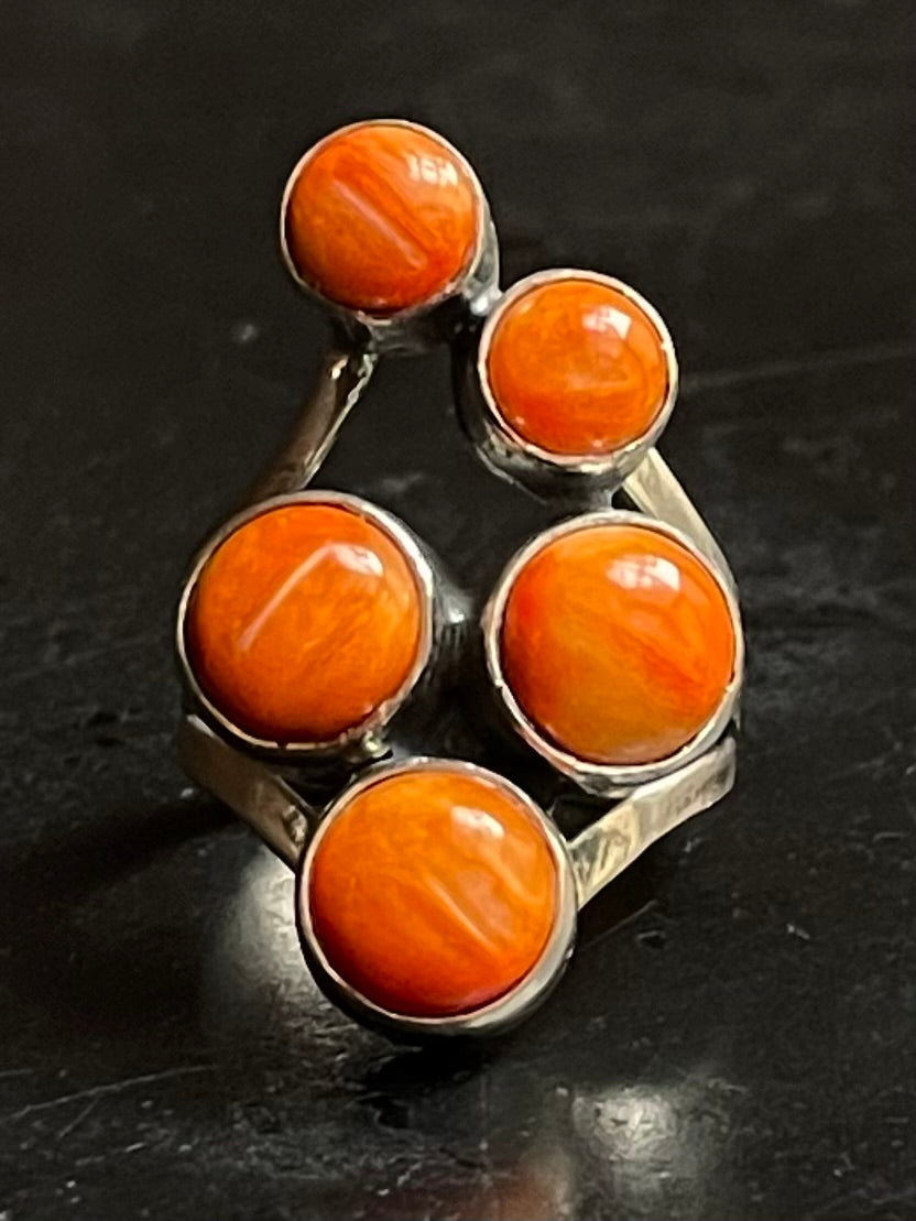 Spiny Oyster Ring Size 7.25 | 925 Sterling Silver G216