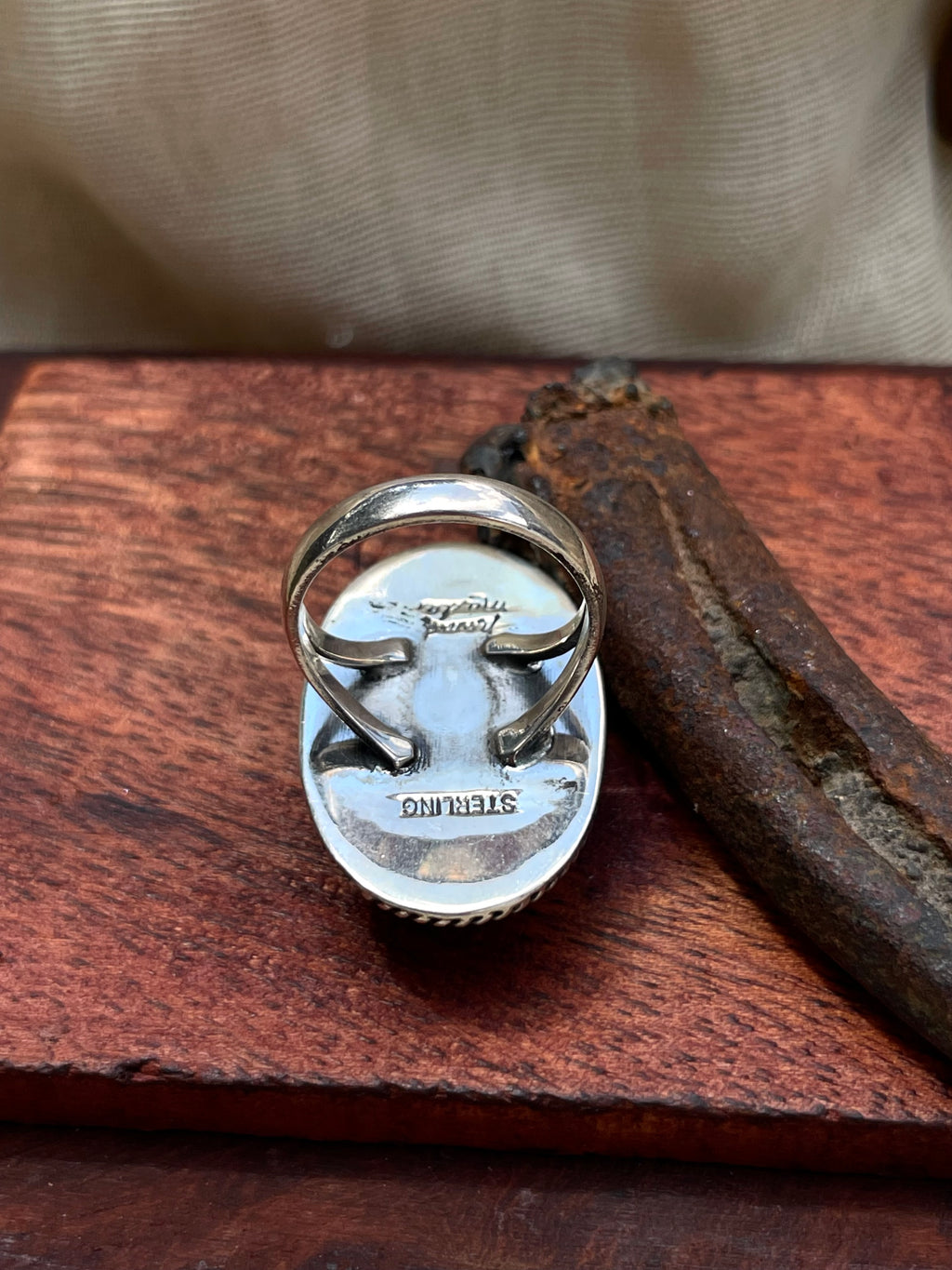 Wild Horse Ring | Sterling Silver 925 | Size 7 C588