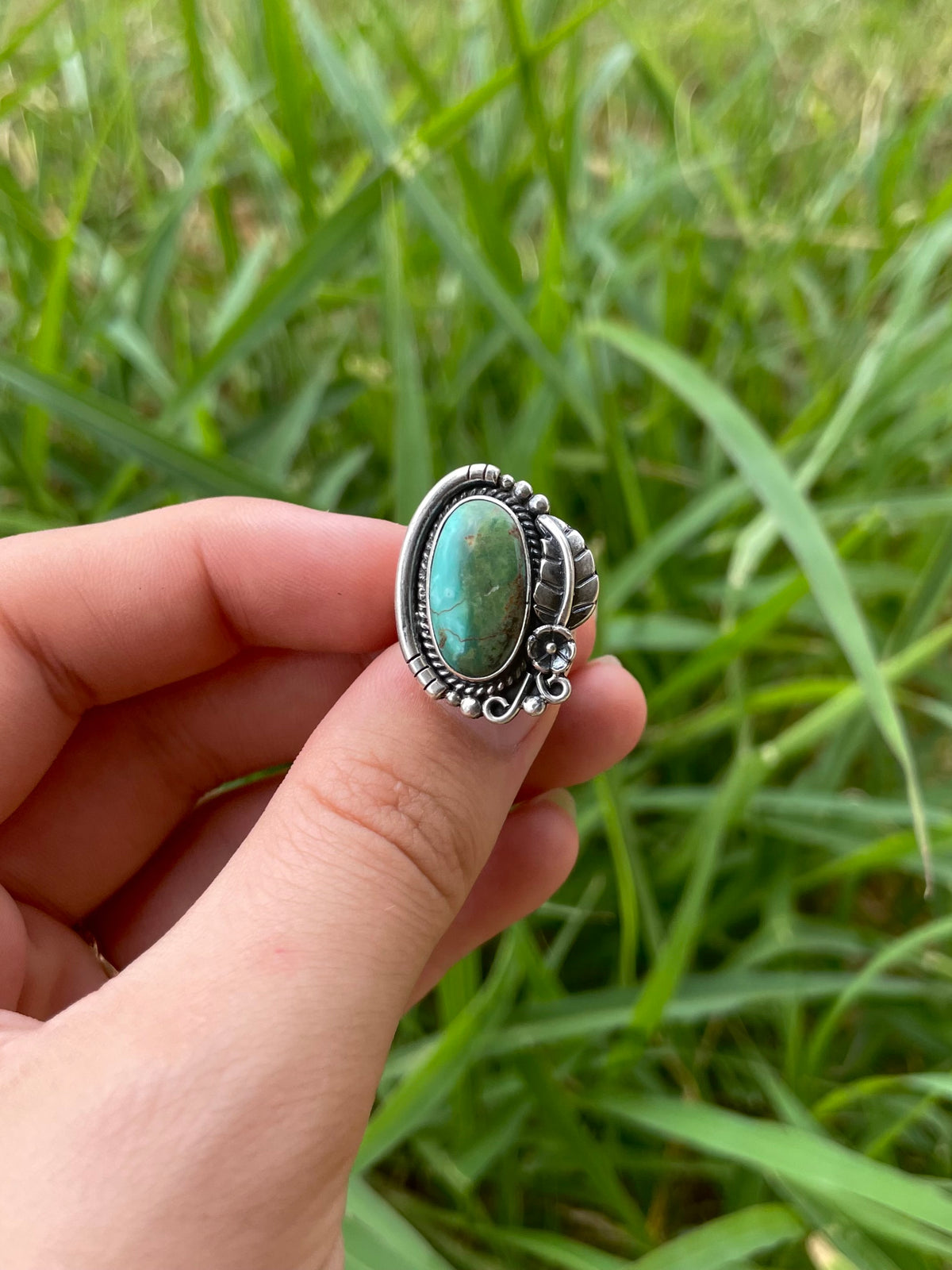Turquoise Ring Size 6 | 925 Sterling Silver G775