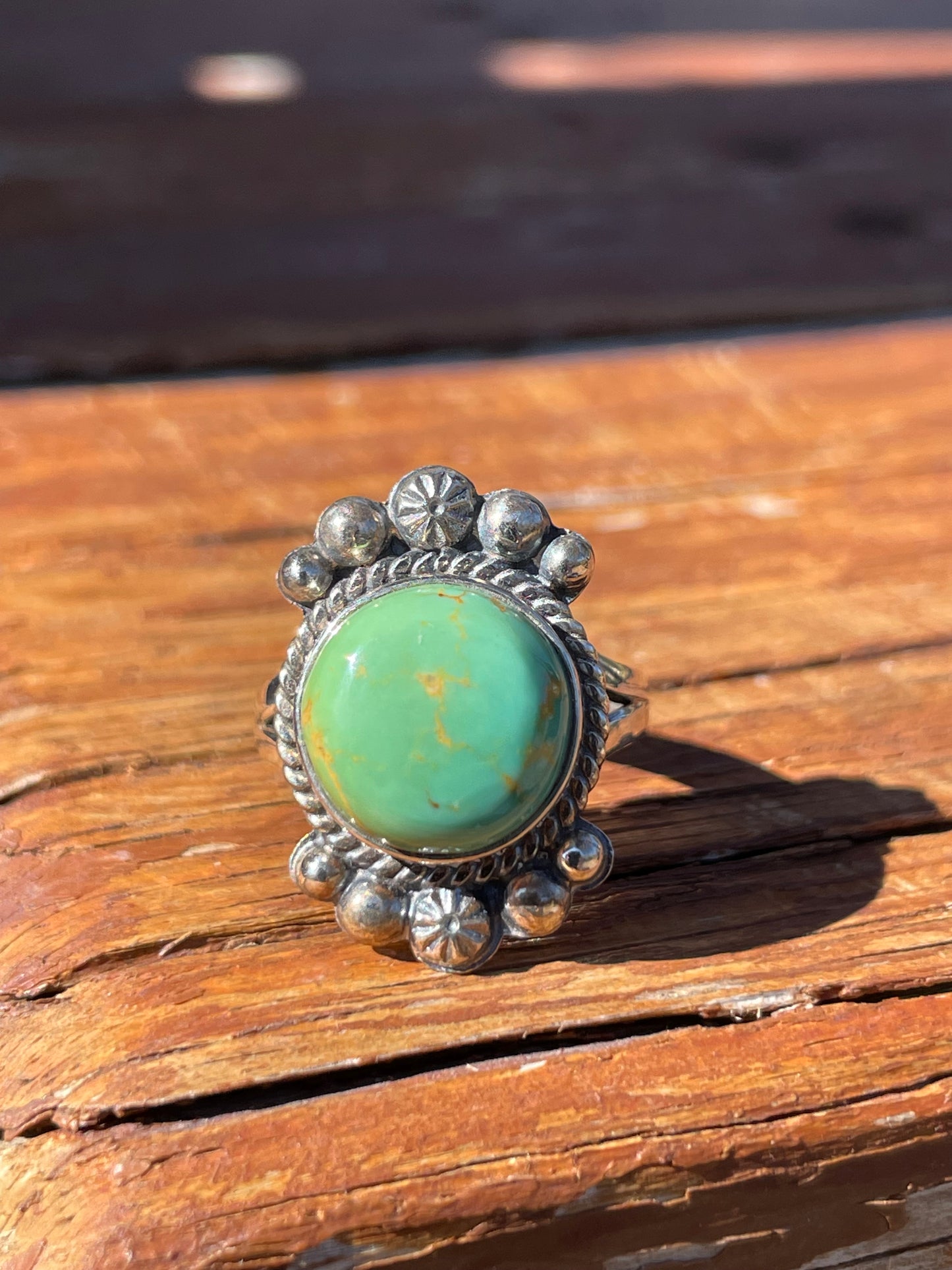 Turquoise Ring Size 6.5 | 925 Sterling Silver B929