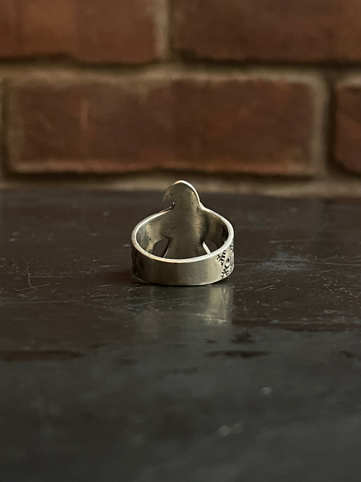 Spiny Oyster Thunderbird Ring Size 7.75 | 925 Sterling Silver G235