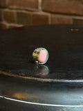 Pink Conch Leaf Ring | 925 Sterling Silver | Size 8 C254