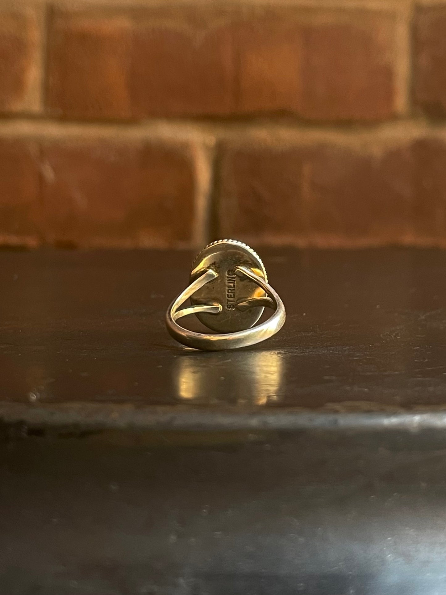 Pink Conch Ring Size 6 | 925 Sterling Silver G522