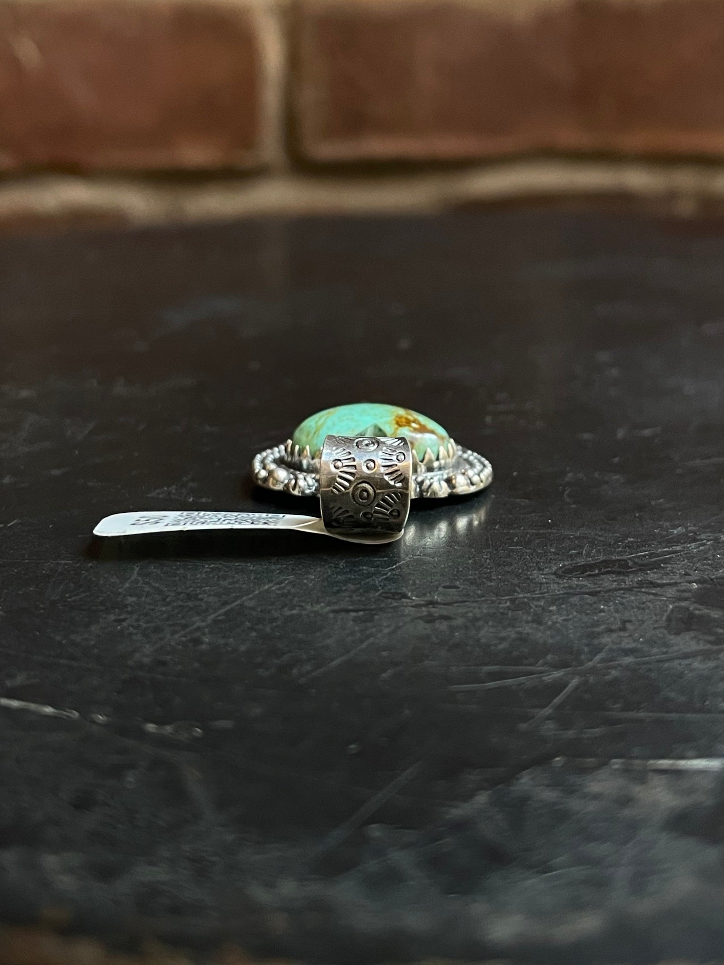 Kingman Turquoise Heart Pendant | Sterling Silver | A656