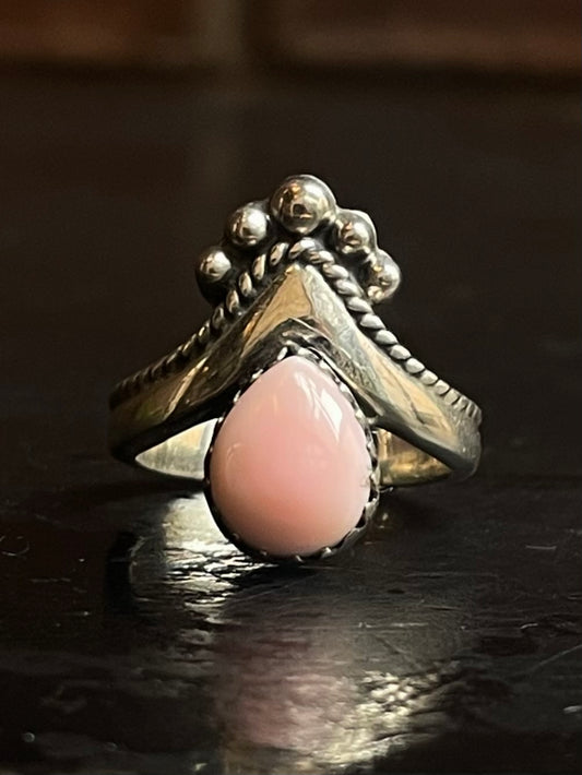 Pink Conch Ring Size 9.25 | 925 Sterling Silver G117