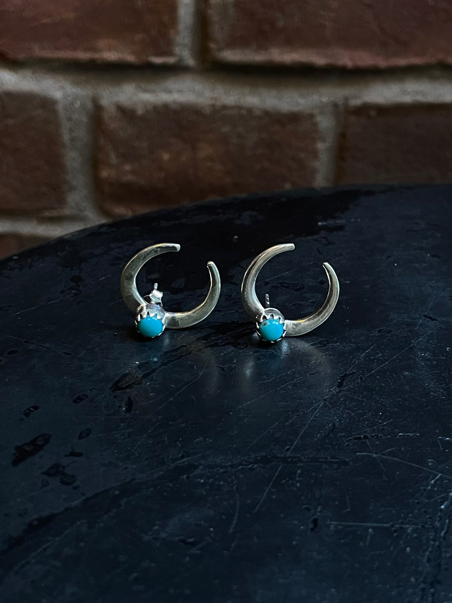 Kingman Turquoise Earrings | 925 Sterling Silver E392