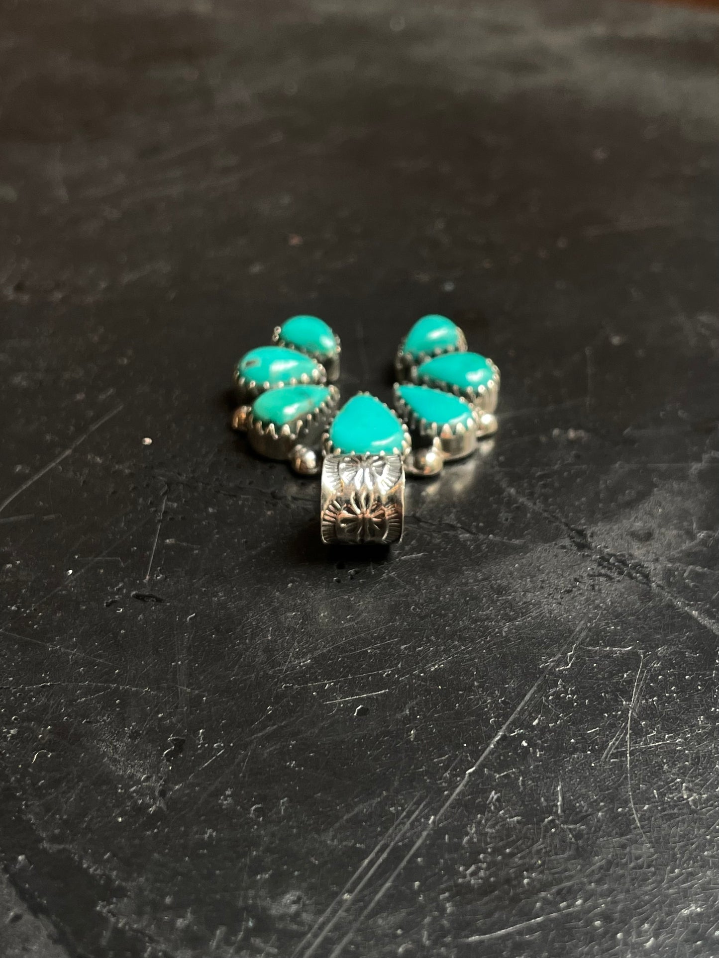 Turquoise Naja Pendant | 925 Sterling Silver E225